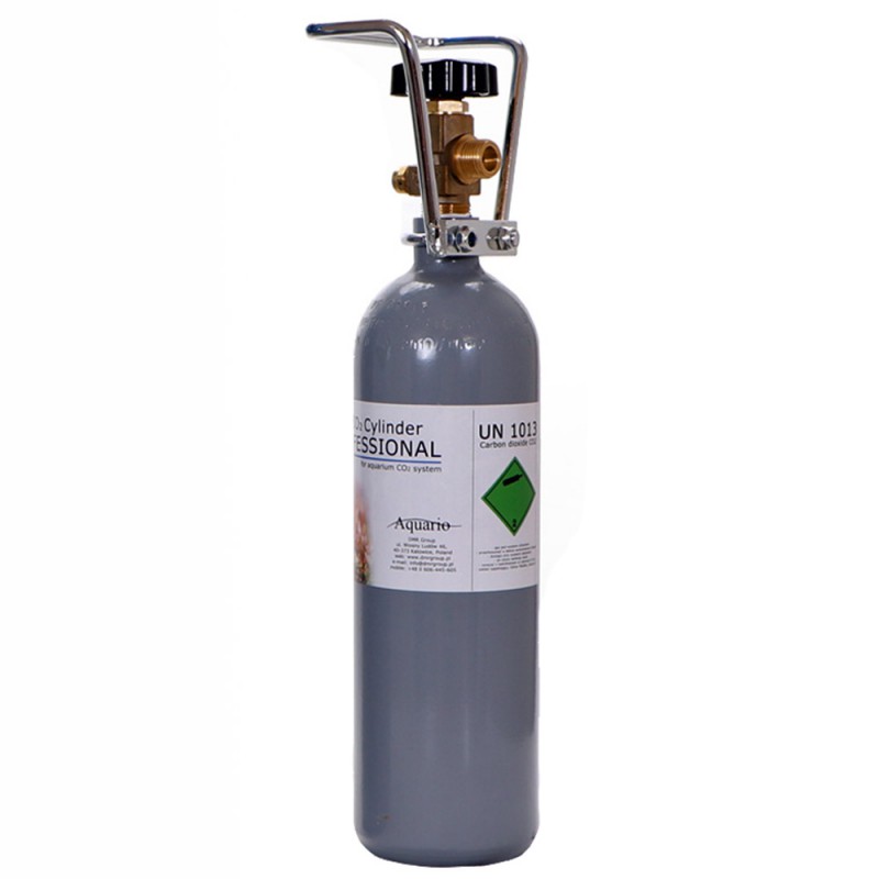 Балон CO2 багаторазовий Aquario BLUE 2л 47см (ACO2-2L)
