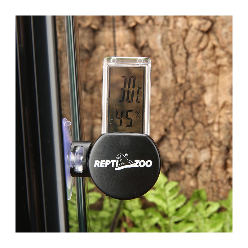 Цифровий гігрометр-термометр Repti-Zoo SH125B LCD з водозахистом IPX4