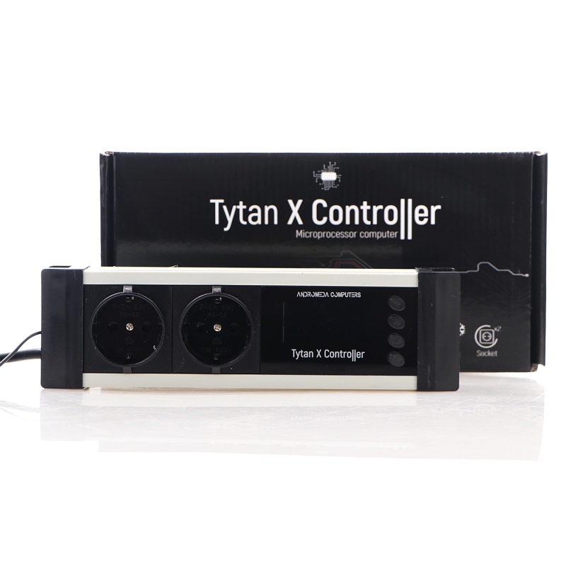 Цифровий термостат Andromeda Computers Tytan X Controller 1100W з окремим керуванням обігрівом і охолодженням