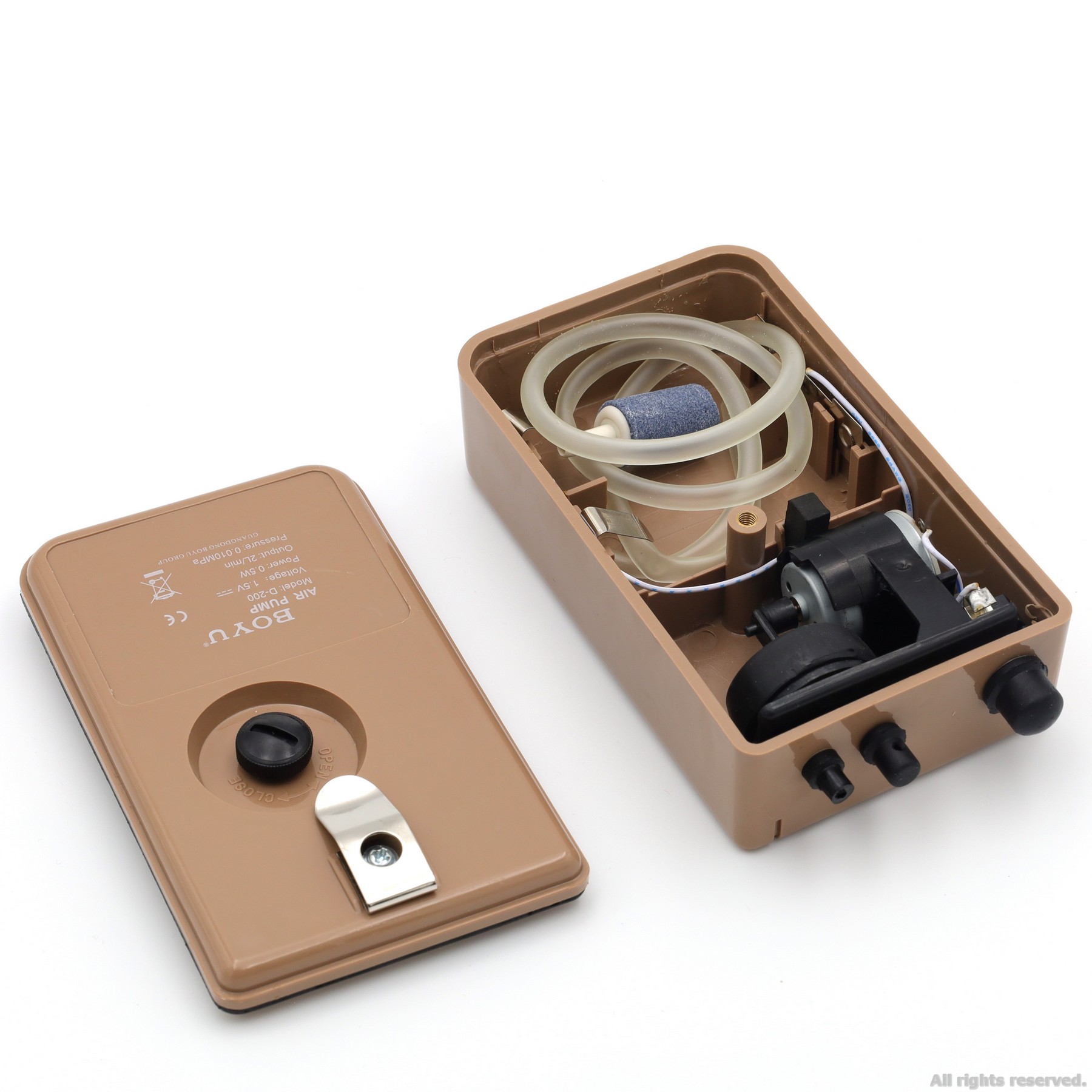 Компресор на батарейках BOYU Portable Air Pump (D-200)
