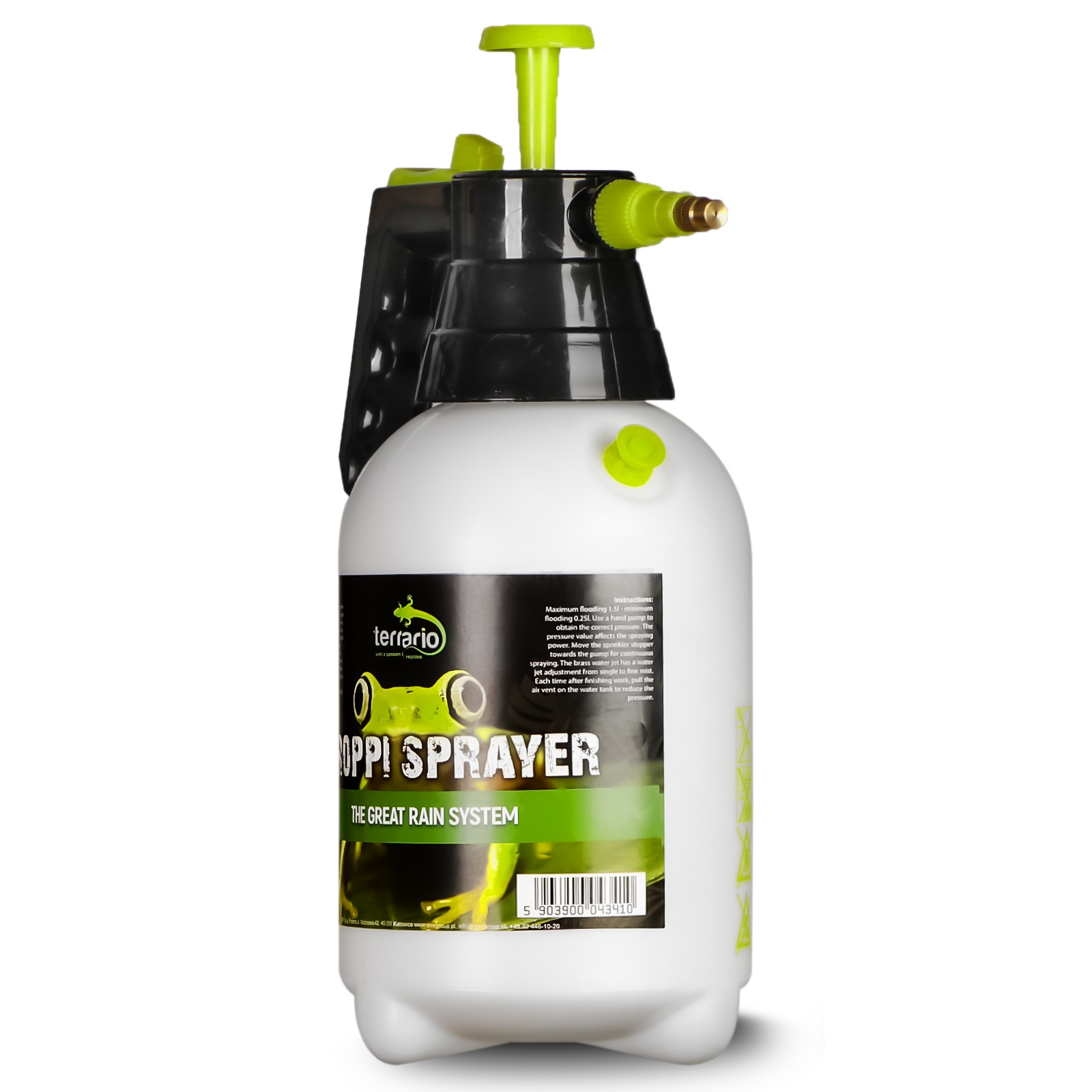 Обприскувач пневматичний Terrario Troppi Sprayer 1500мл