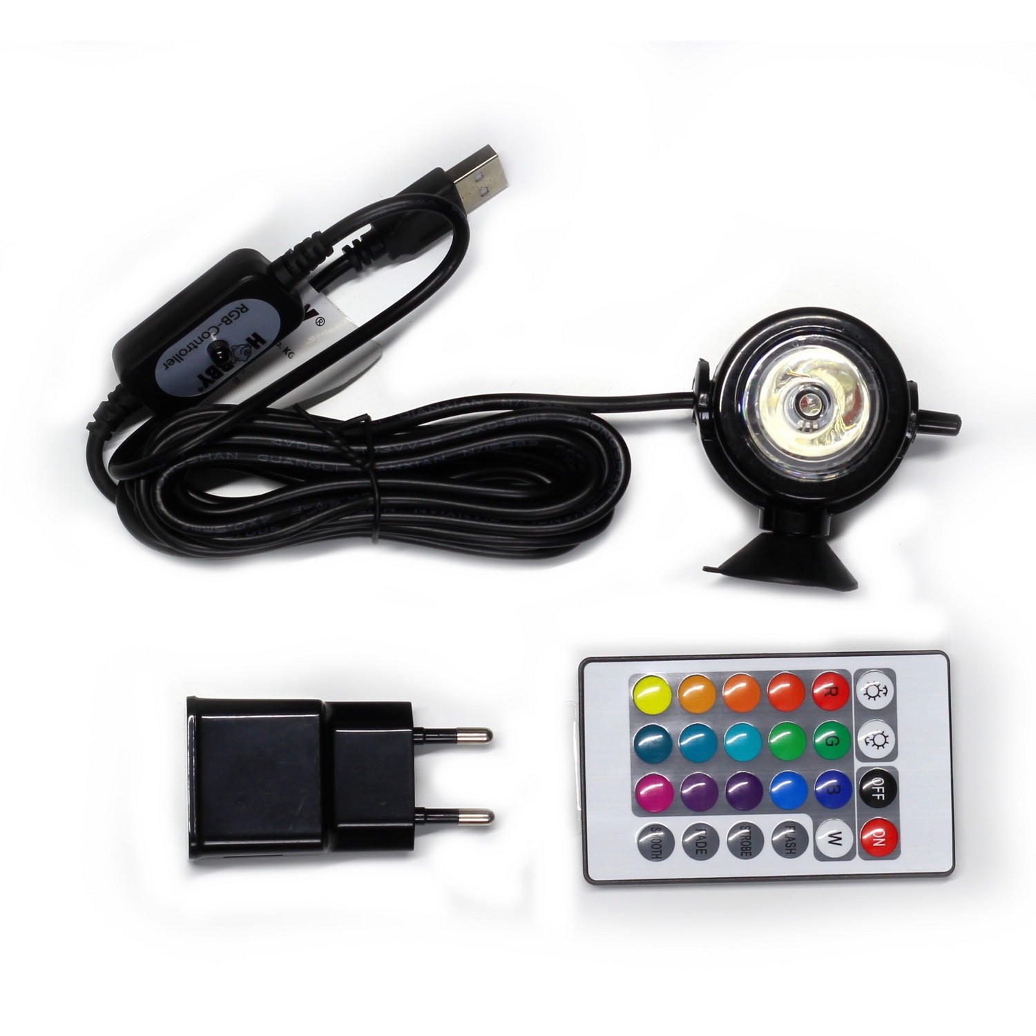 Розпилювач з LED освітленням Hobby Bubble Air Spot colour & moon (00677)