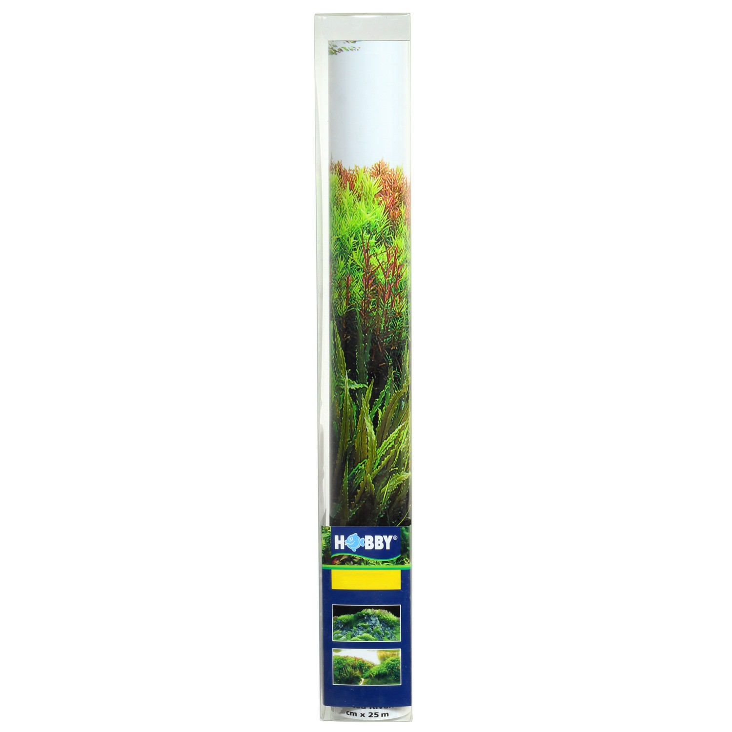 Задній фон Hobby Planted River/Green Rocks 120x50см (31045)