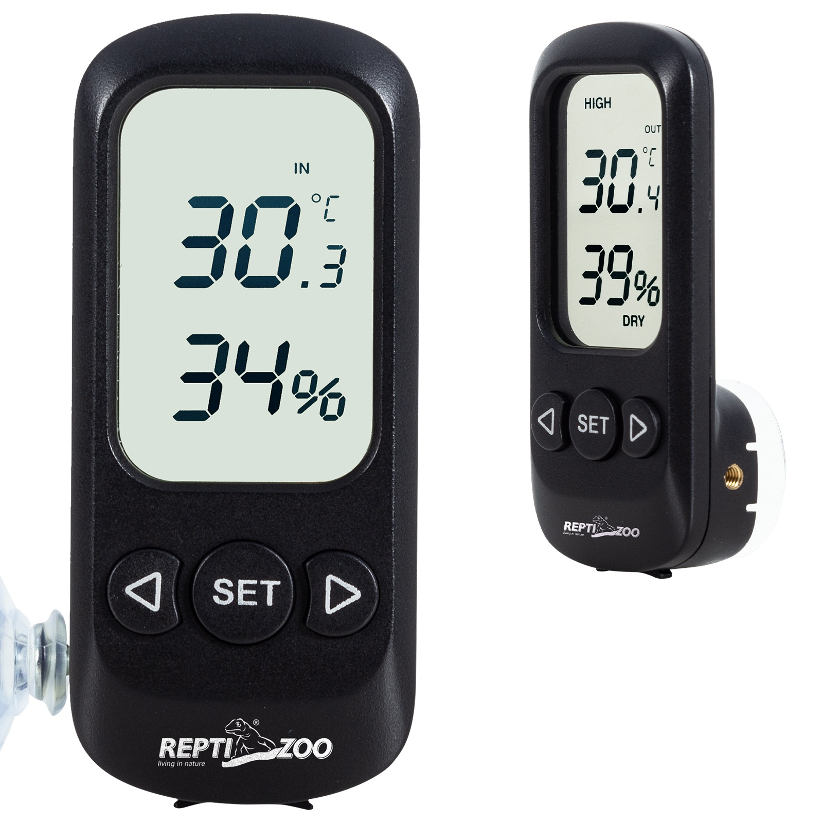 Гігрометр - термометр цифровий Repti-Zoo Digital Alarm Thermometer Hygrometer (SH129)