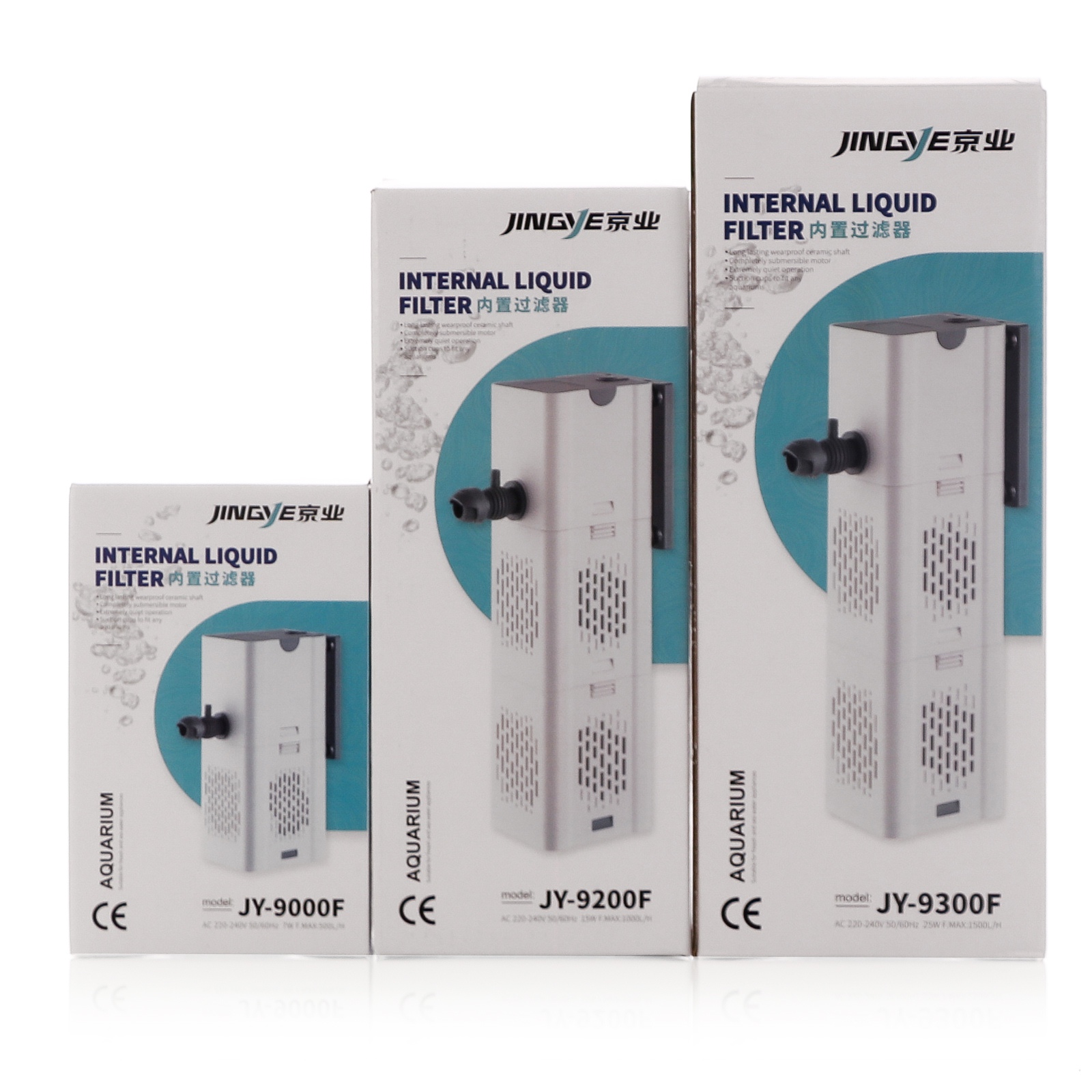 Внутрішній фільтр для акваріума Jingye Pro Filter 9200 1000л/г. до 120л. (JY-9200F) 