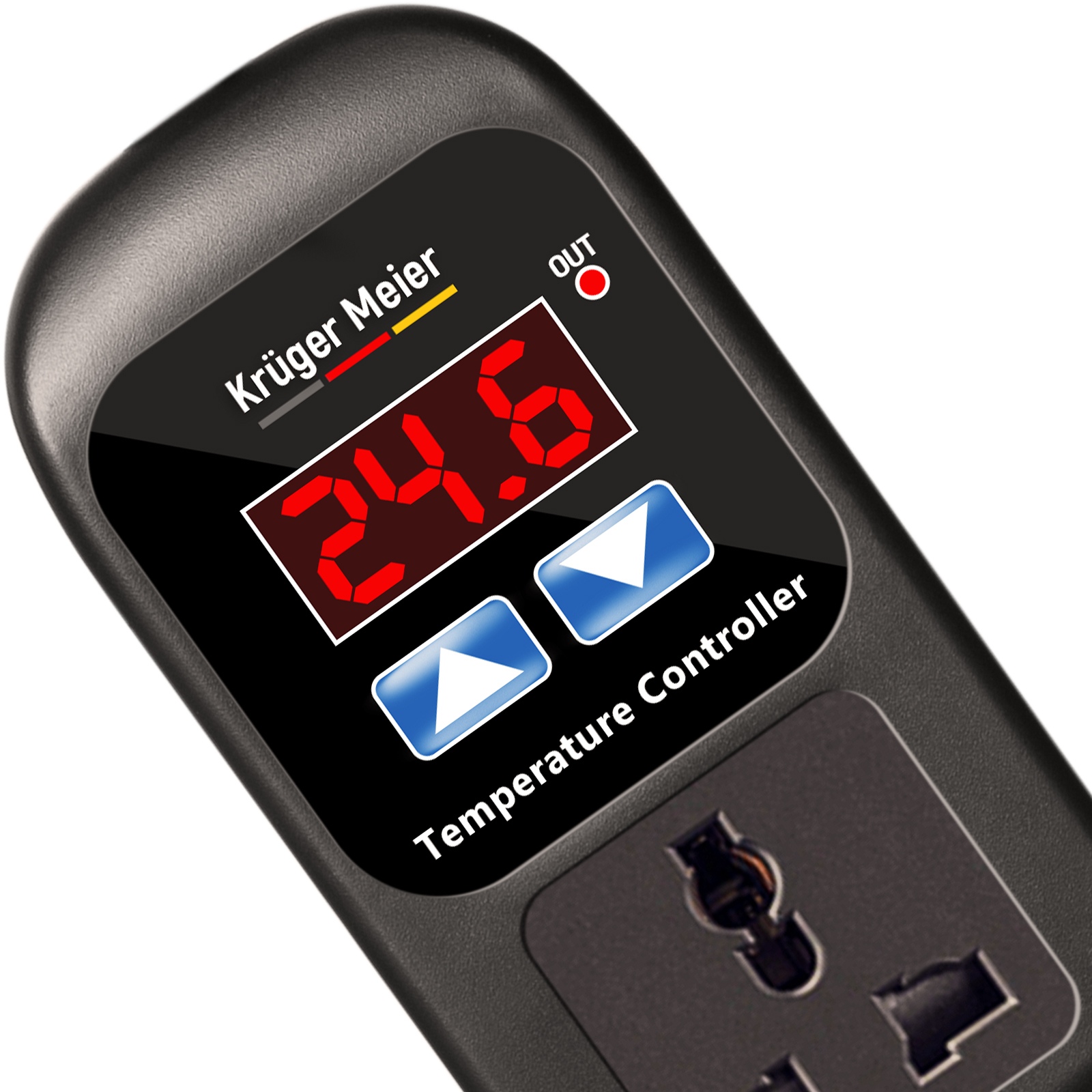 Цифровий термостат Kruger Meier Carbonne 1500Вт. для тераріуму