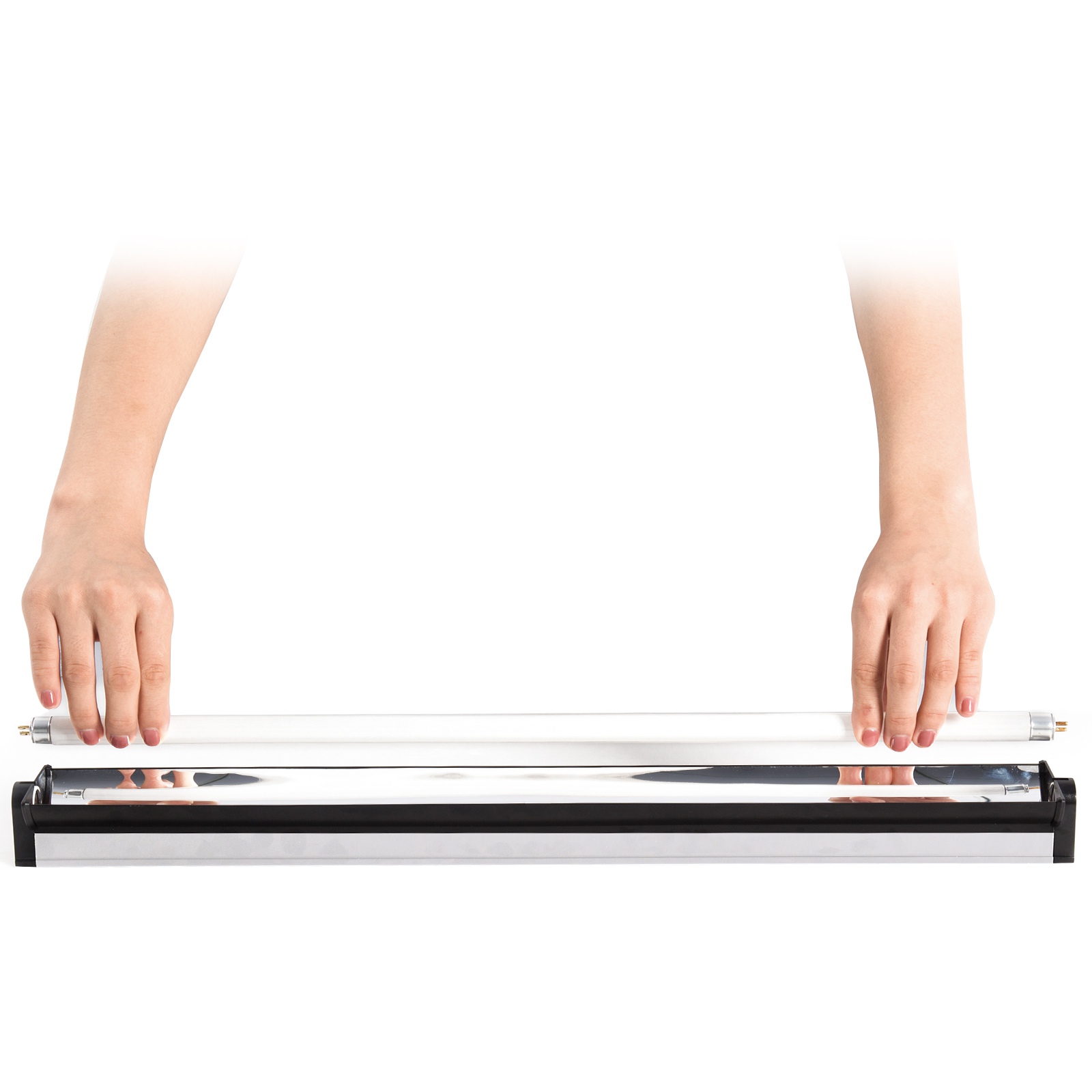 Світильник з лампою T5 Repti-Zoo Pro T5 Lighting Combo 10.0 UVB 24W 57см (AT3024ST)