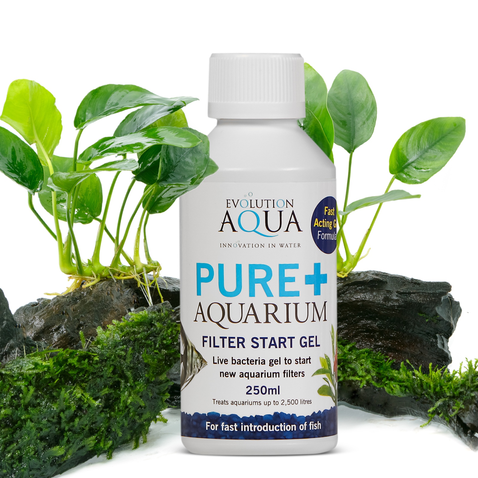 Бактерії в гелі Evolution Aqua PURE AQUARIUM FILTER START GEL 250мл.