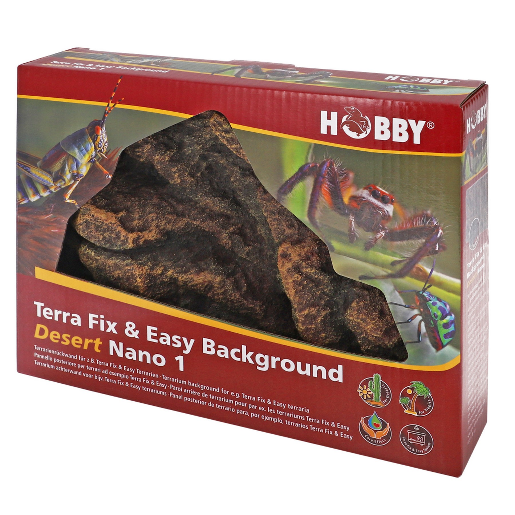 Фон для тераріуму 3D Hobby Terra Fix & Easy Background Dessert Nano 1 24,7x19,3x4,5см (31250)