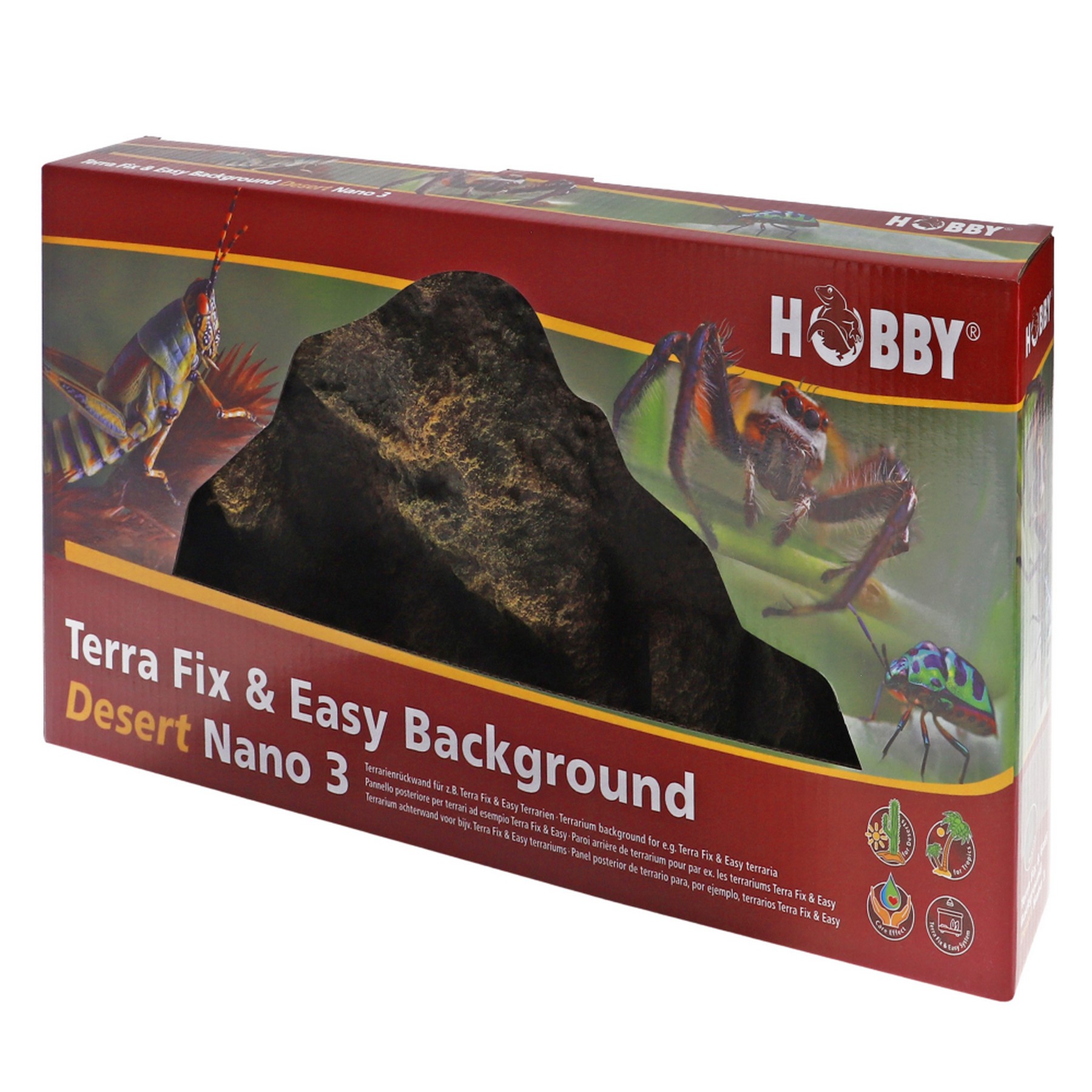 Фон для тераріуму 3D Hobby Terra Fix & Easy Background Dessert Nano 3 40,2x19,3x4,5см (31252)