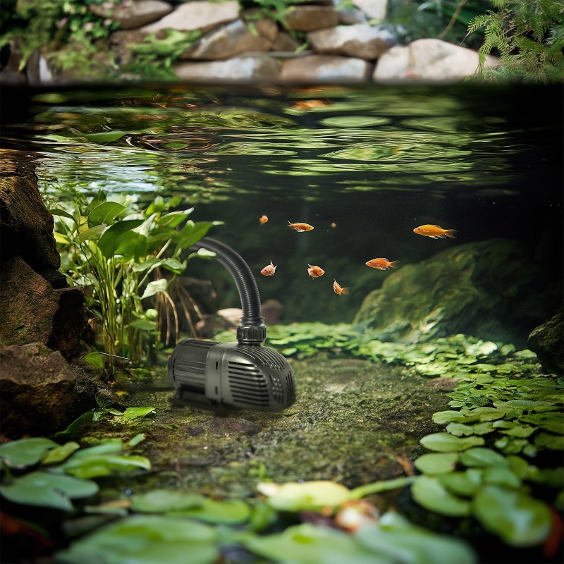 Енергоефективний насос для ставка Kruger Meier StreamPulse Pond 10000 л/год із захистом