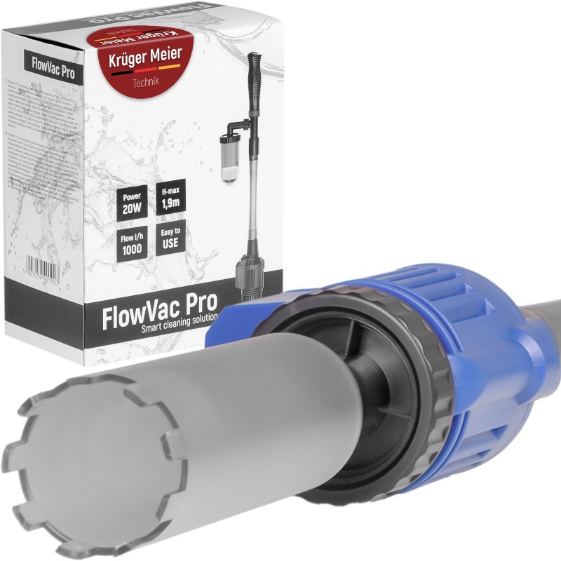 Сифон для акваріума Kruger Meier FlowVac Pro 4-в-1