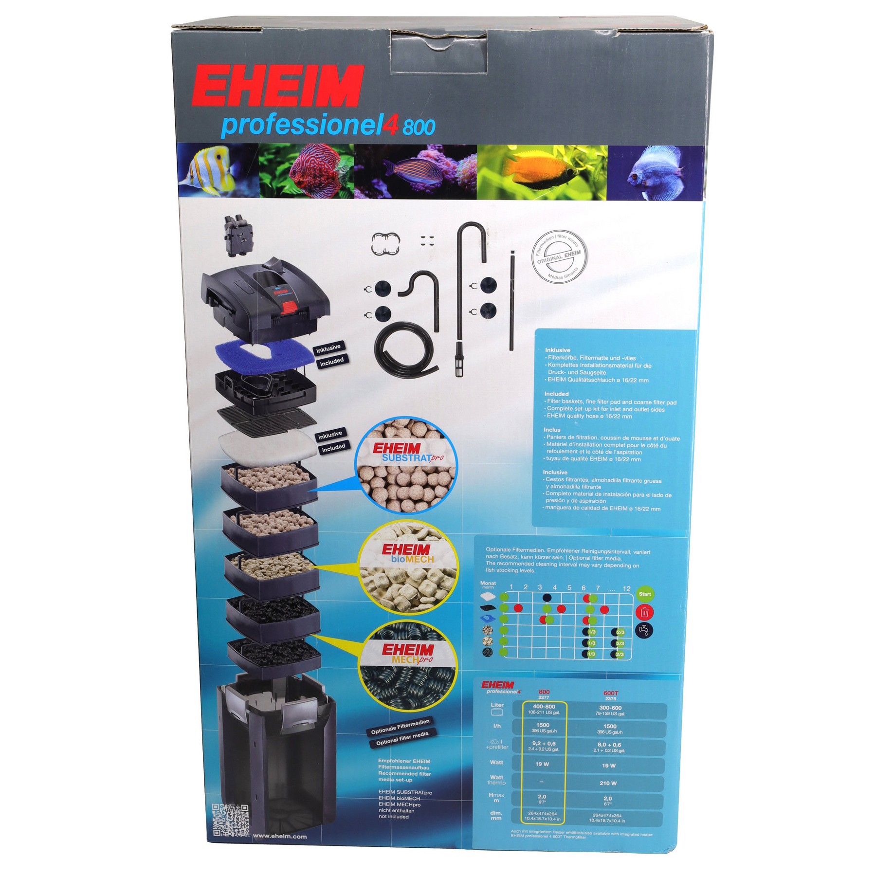 Зовнішній фільтр Eheim professionel 4 800 (2277010)