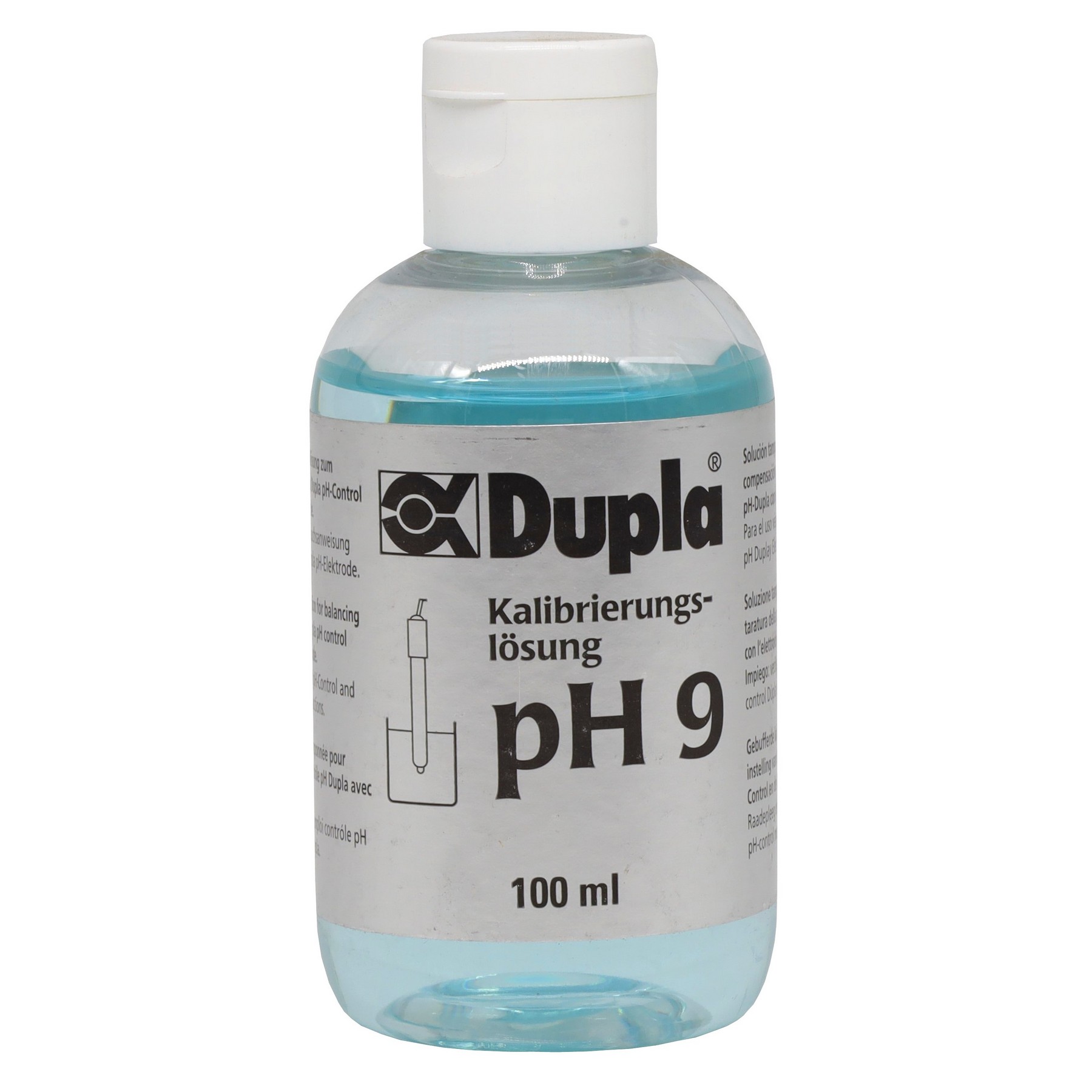 Калібрувальний розчин Dupla Calibration Solution pH 9 100 ml для калібрування pH-контролерів та електродів (80409)