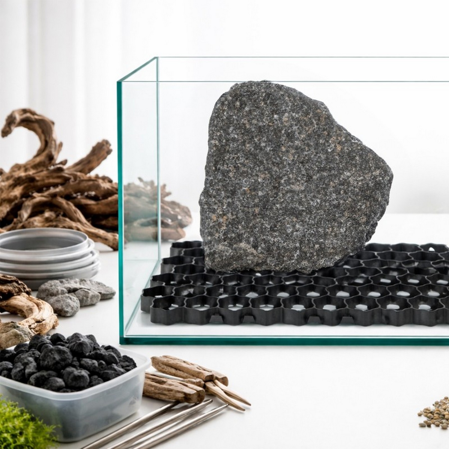 Решітка під ґрунт Kruger Meier Hardscape Grid 60x40 см для захисту дна акваріум