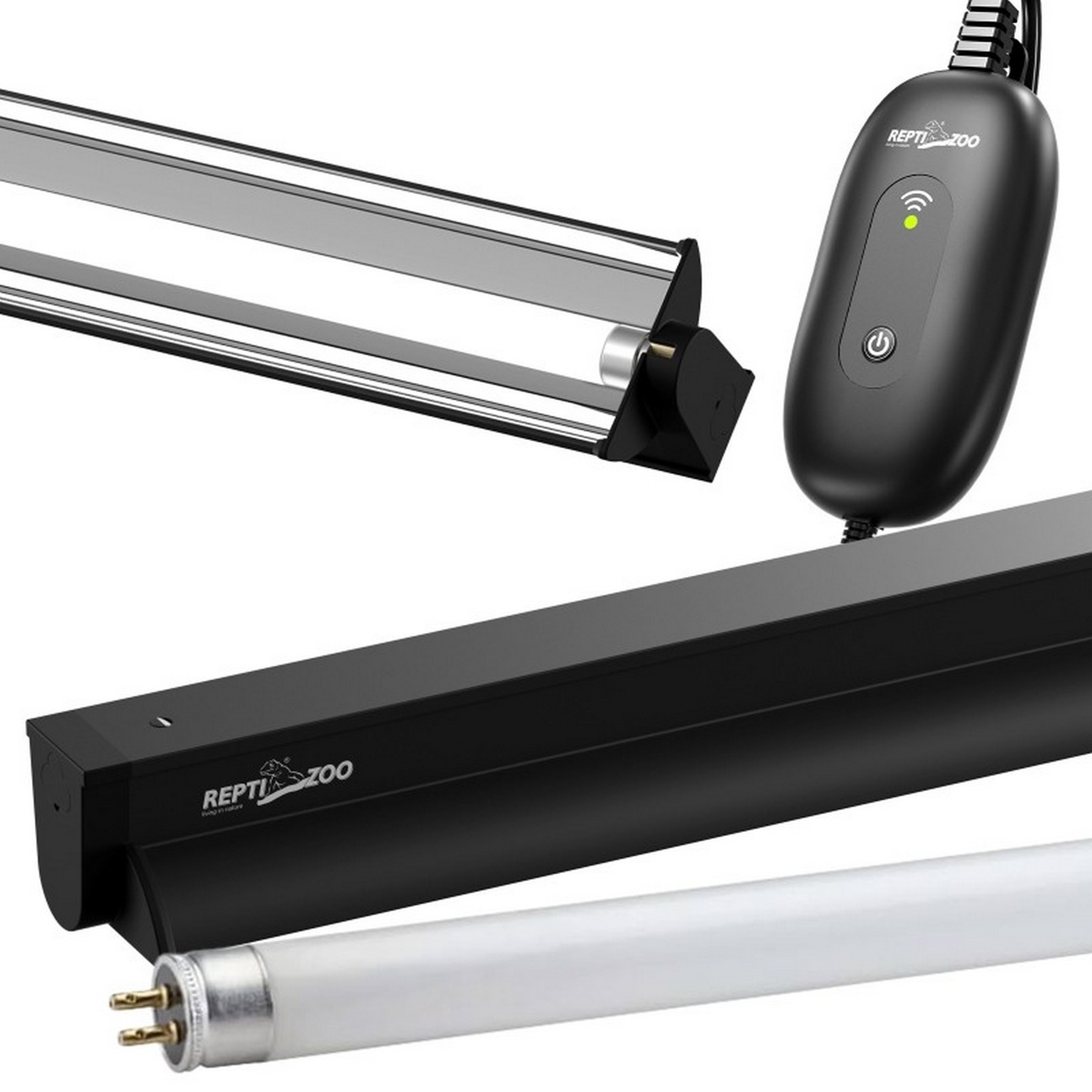 Світильник з лампою T5 Repti-Zoo Lighting Combo Smart KIT 10.0 UVB 24W 57.5 см (ZAT2824ST) для рептилій