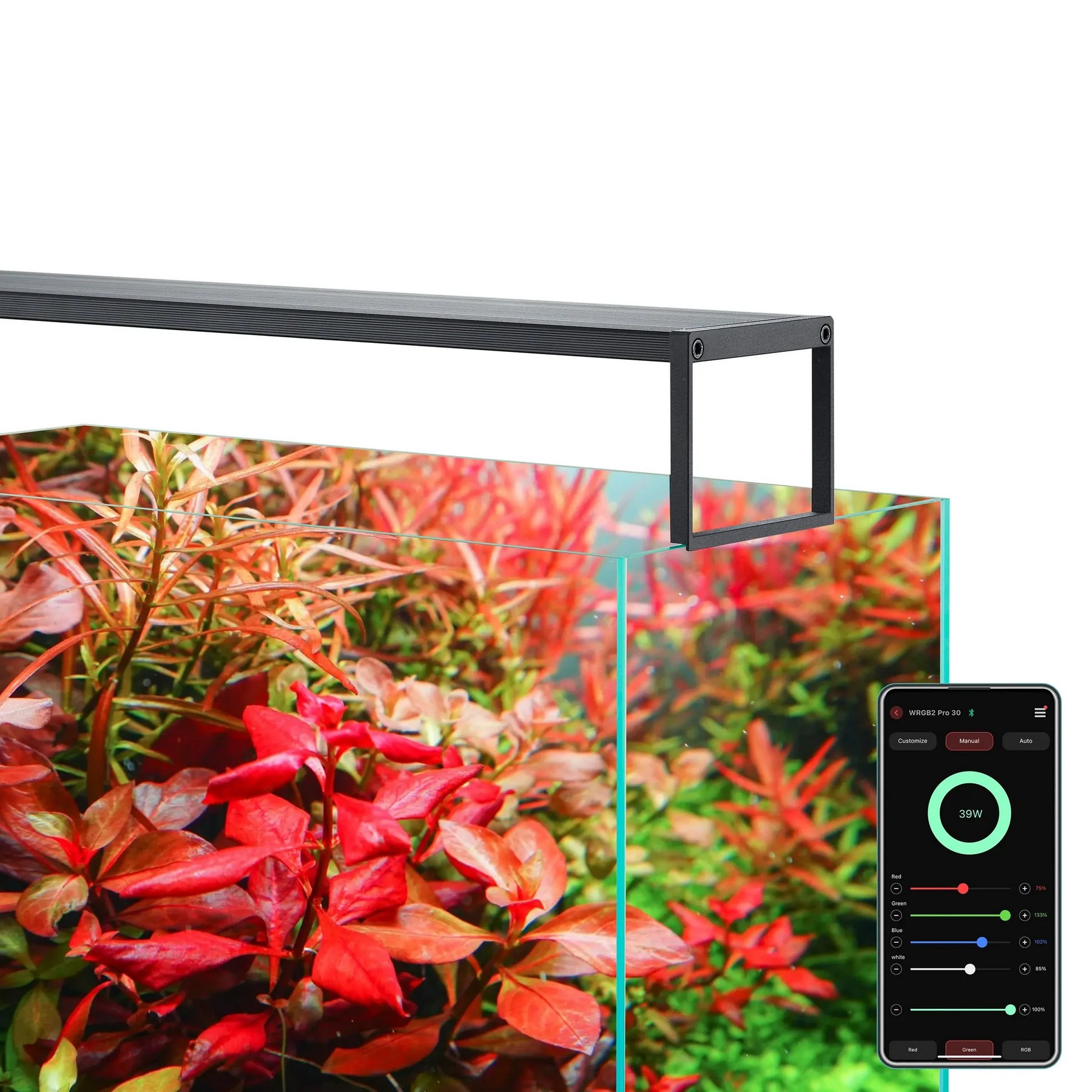 Світильник Chihiros WRGB SLIM 45 II LED Bluetooth 35W для акваріумів 45-60 см