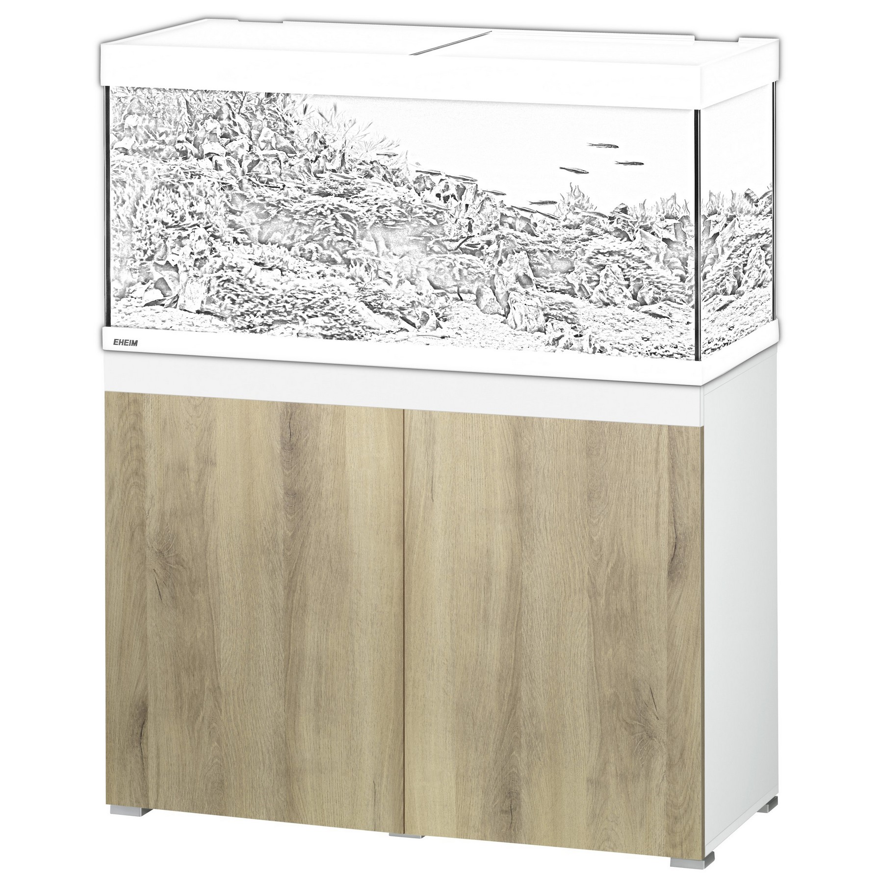 Аквариумная тумба Eheim vivaline LED 180 arctic/wood 101x41x80см (0250114)