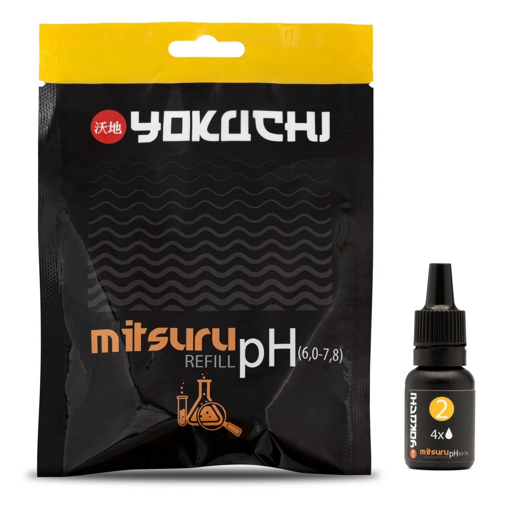 Реагент для теста pH Yokuchi Mitsuru Aquarium Test Refill pH 6.0-7.8
