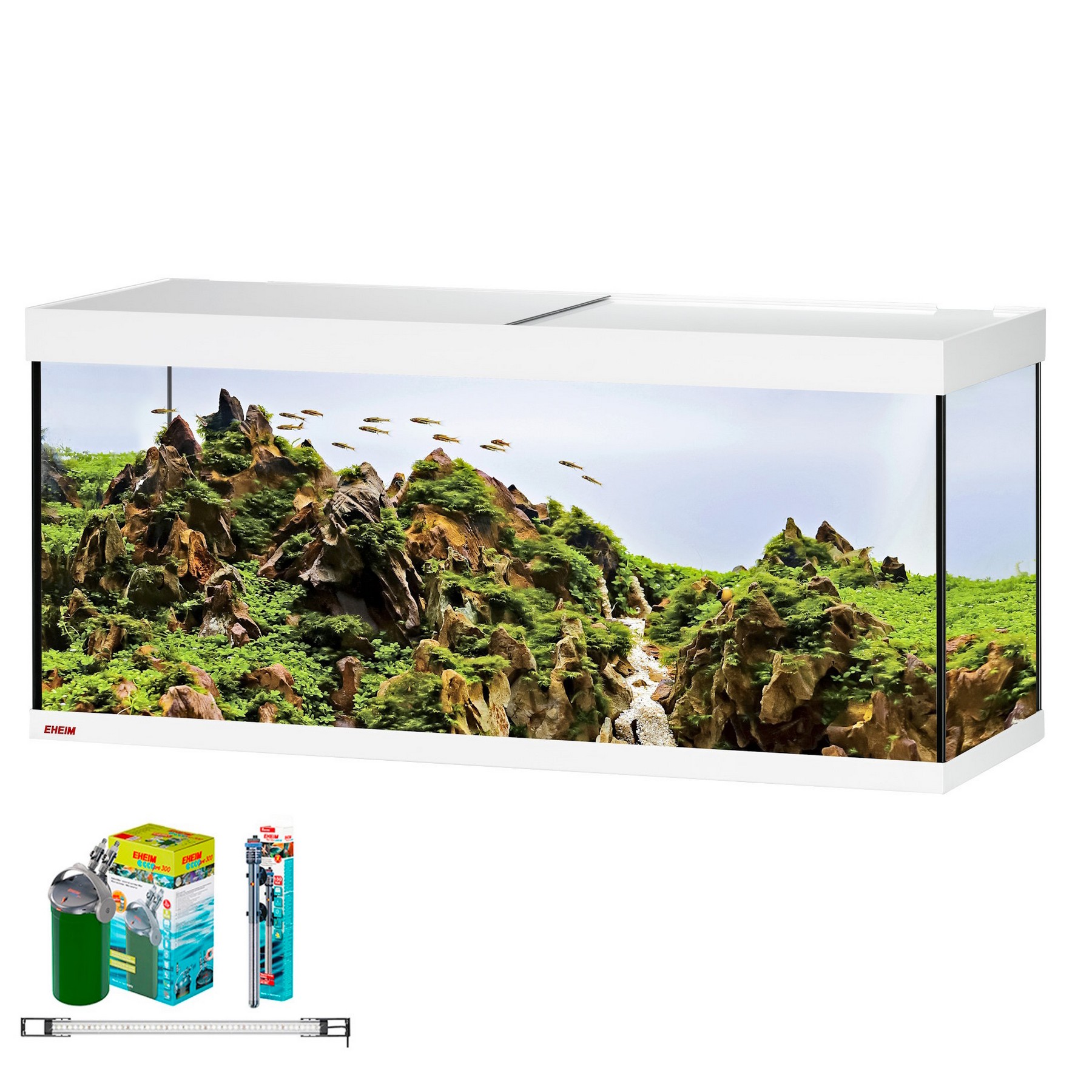 Аквариум Eheim vivaline LED 240 1x16.3W (LED) белый без тумбы (0613073)