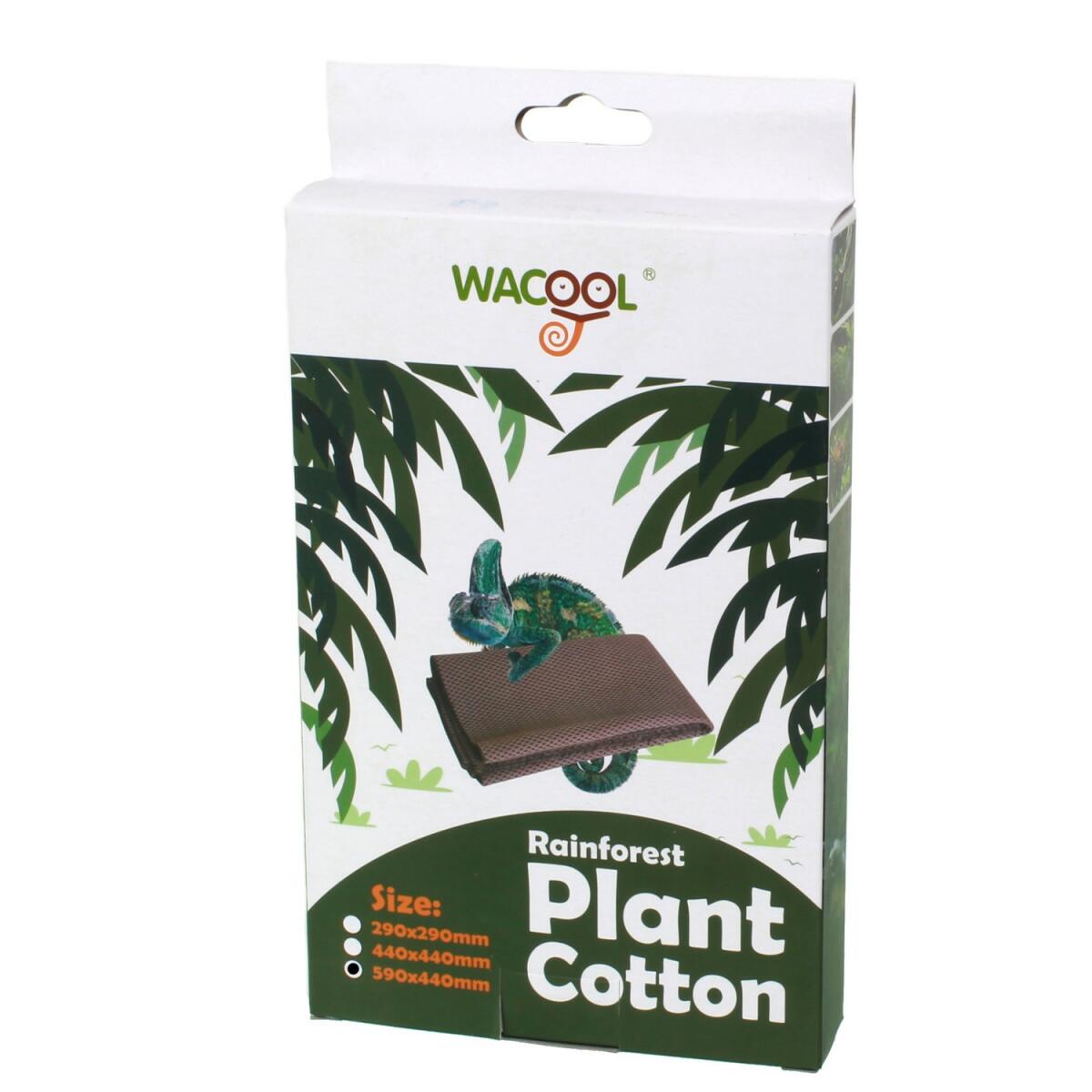 Тропічна бавовна Repti-Zoo Plant Cotton XL 59×44 см (YZM001) для моху і рослин у тераріум