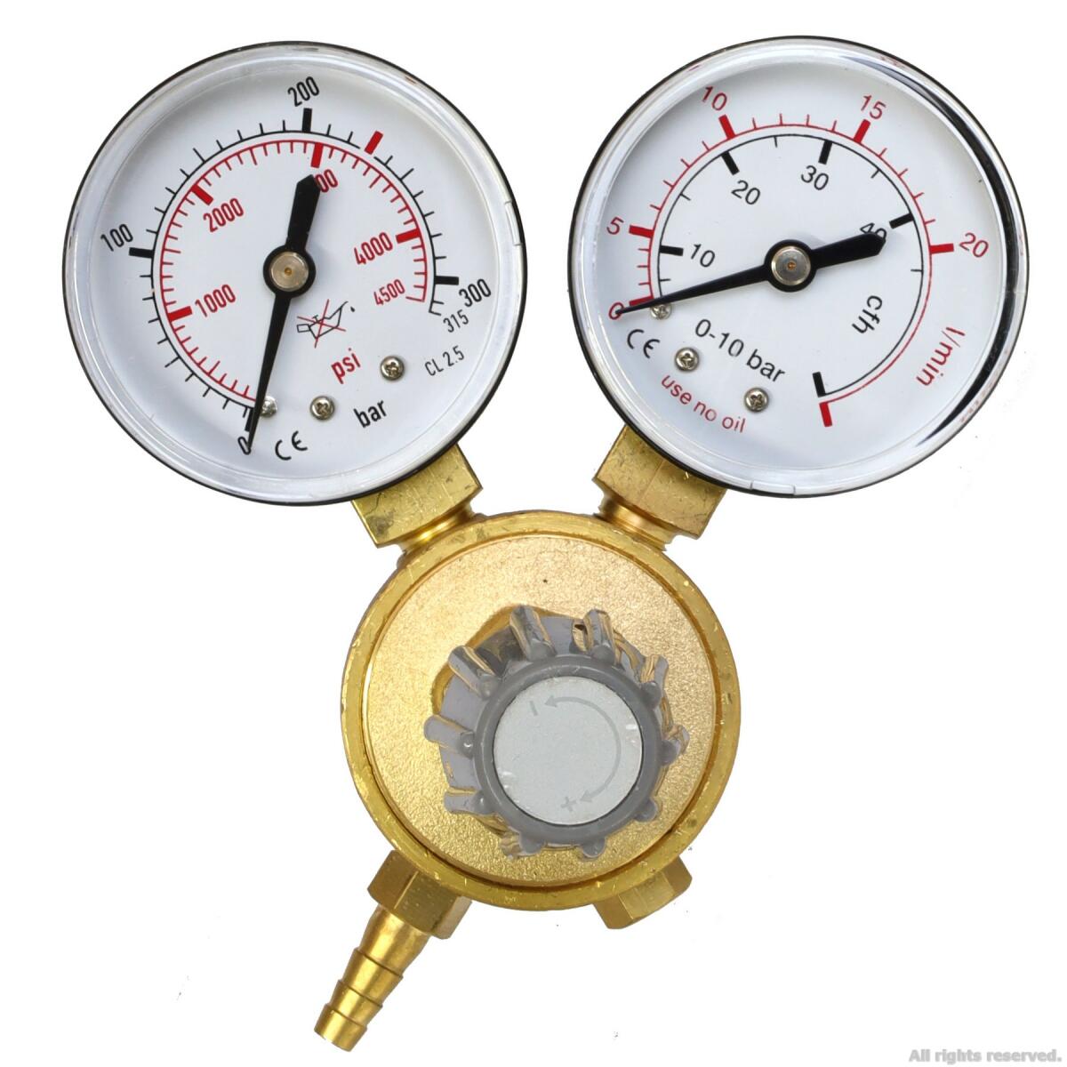 Редуктор CO2 Aqua Nova для заправляються балонів W21,8х1/14 (CO2REG1)