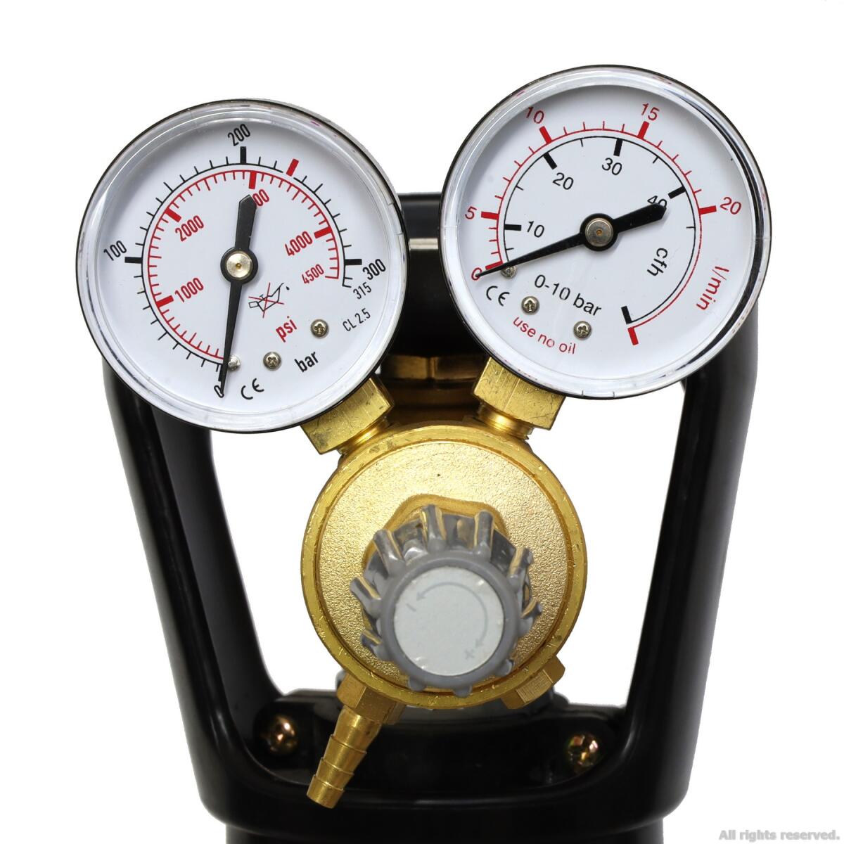 Редуктор CO2 Aqua Nova для заправляються балонів W21,8х1/14 (CO2REG1)