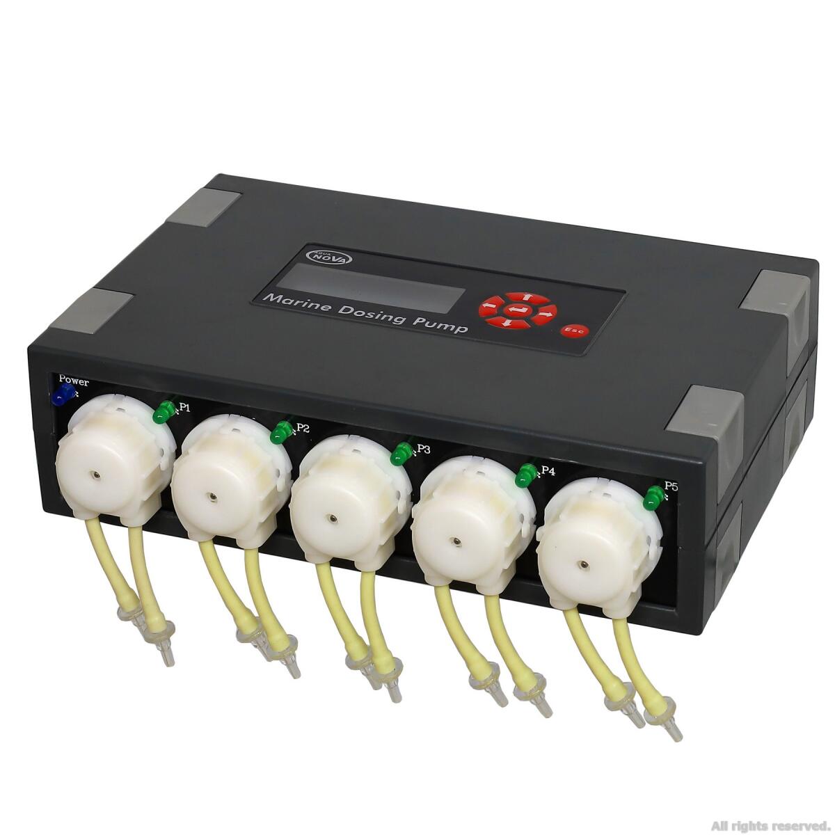 Дозатор добрив пятиканальний Aqua Nova 5x70 мл/хв (NMDP-5)