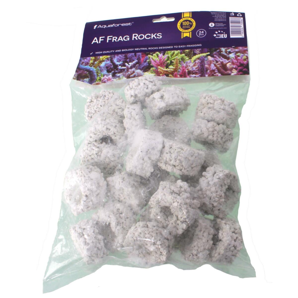 Плашки для посадки коралів Aquaforest AF Frag Rocks 24шт (734066)