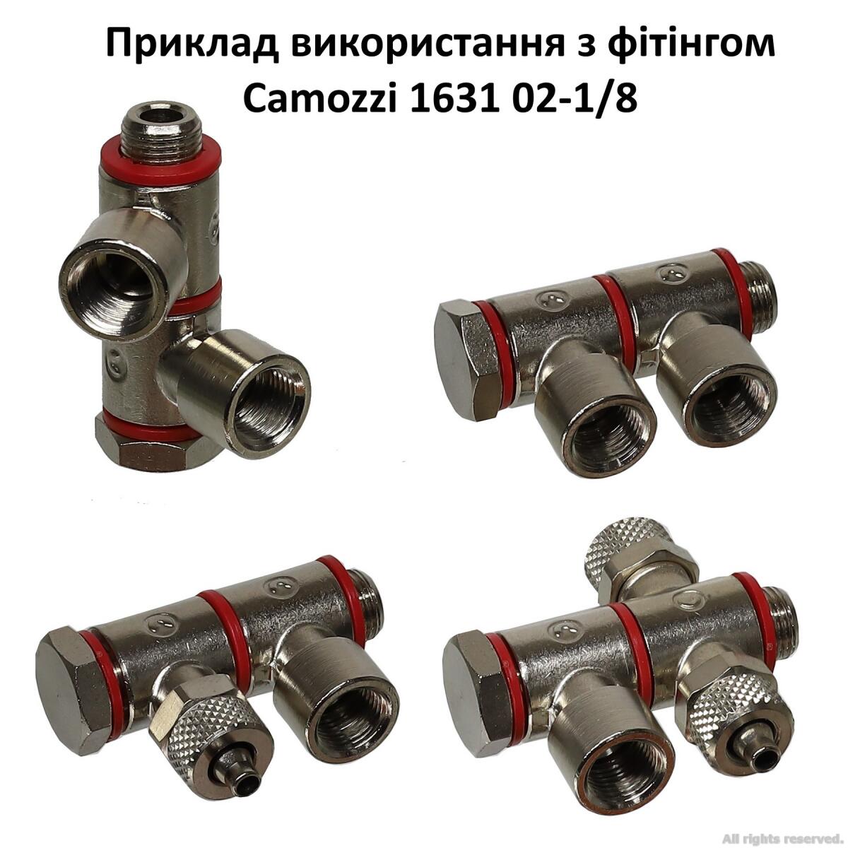 Фітінг Camozzi 2023 1/8-1/8 (2023 1/8-1/8)