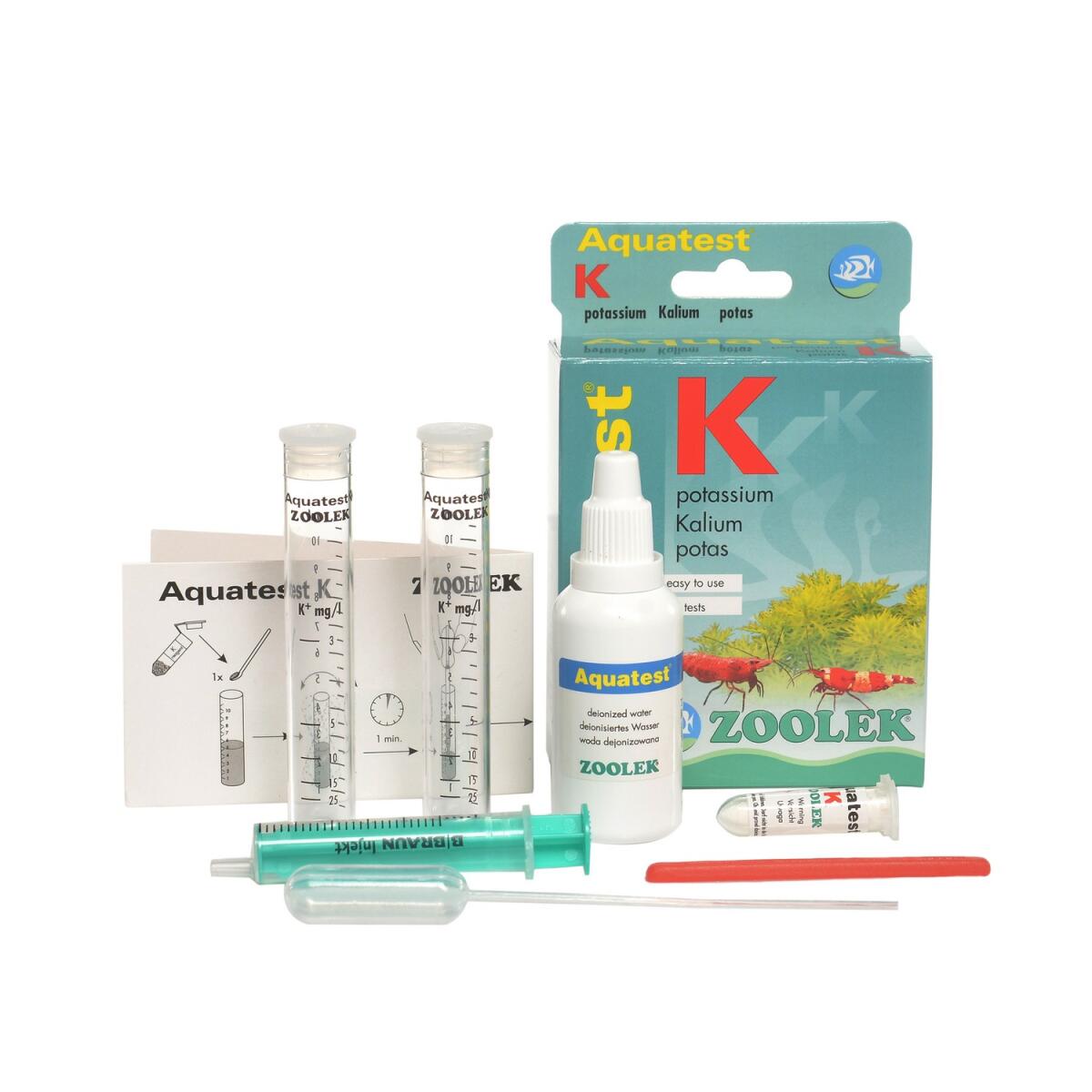 Тест на вміст калію Zoolek Aquatest K (1120)