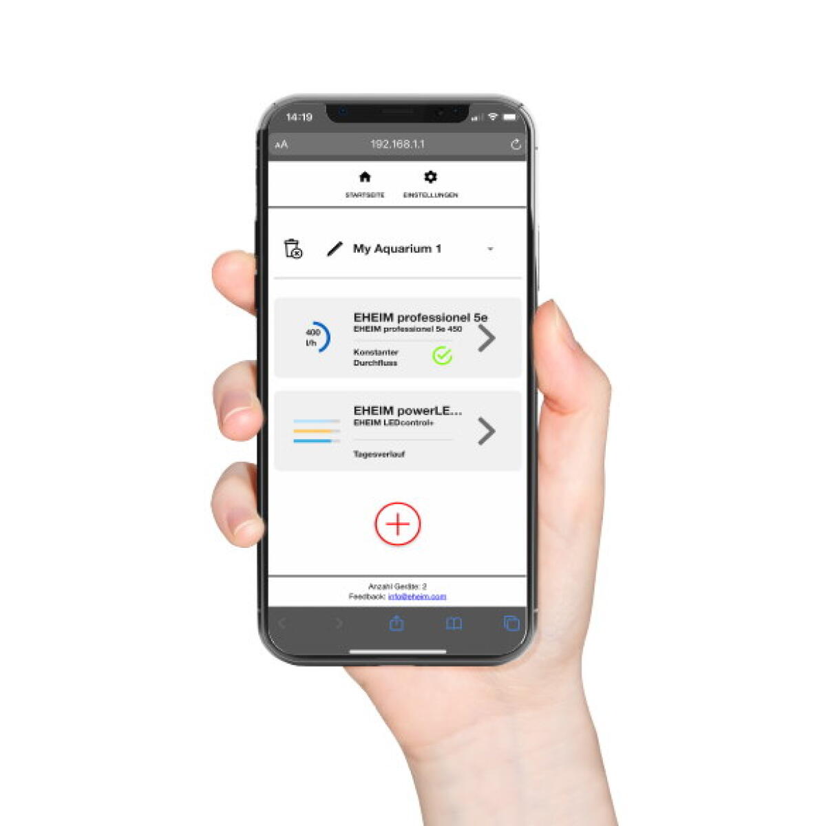 Зовнішній фільтр Eheim professionel 5e 700 2078 WiFi (2078010)