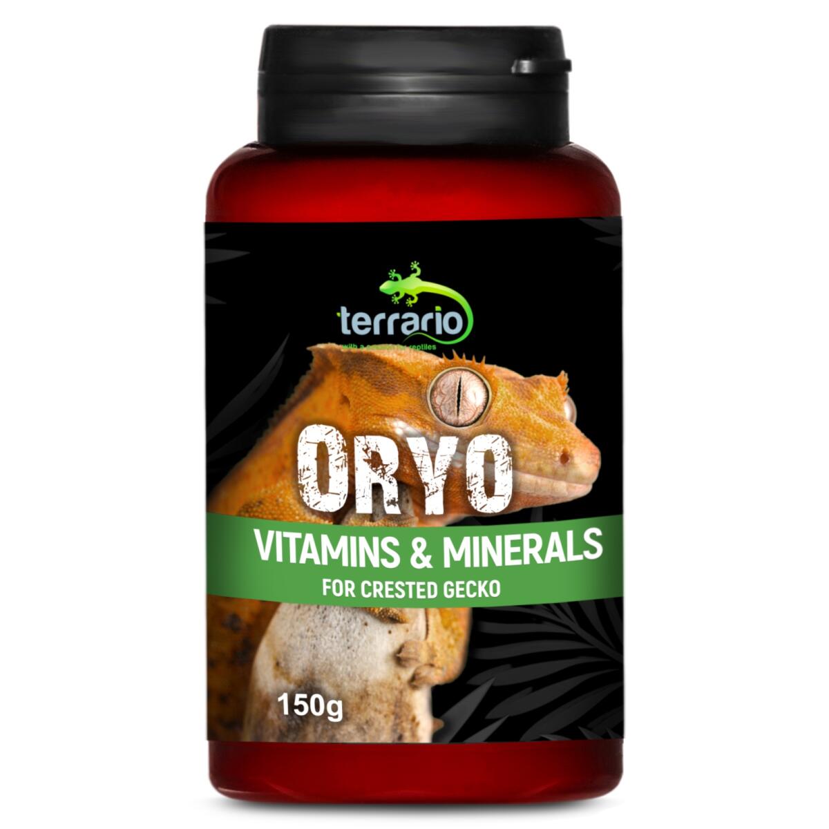 Вітаміни для війкового гекона бананаїда Terrario ORYO for Crested Gecko 150г