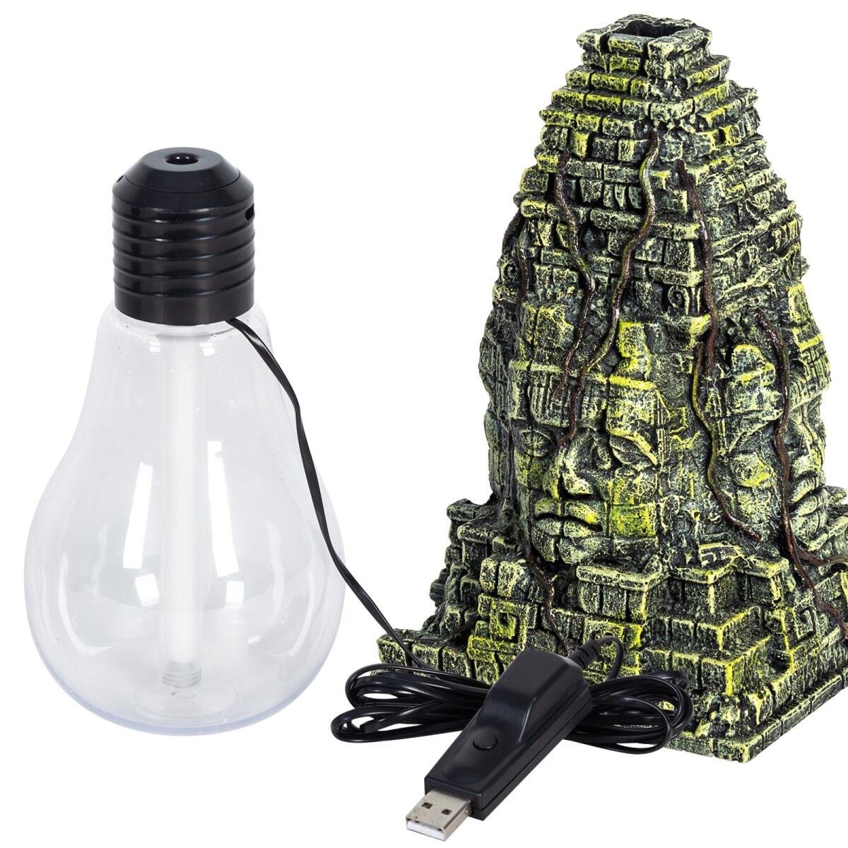 Генератор туману Repti-Zoo Ancient Castle Fogger 12,5×12,5×21 см для тераріуму 400 мл(TF08)