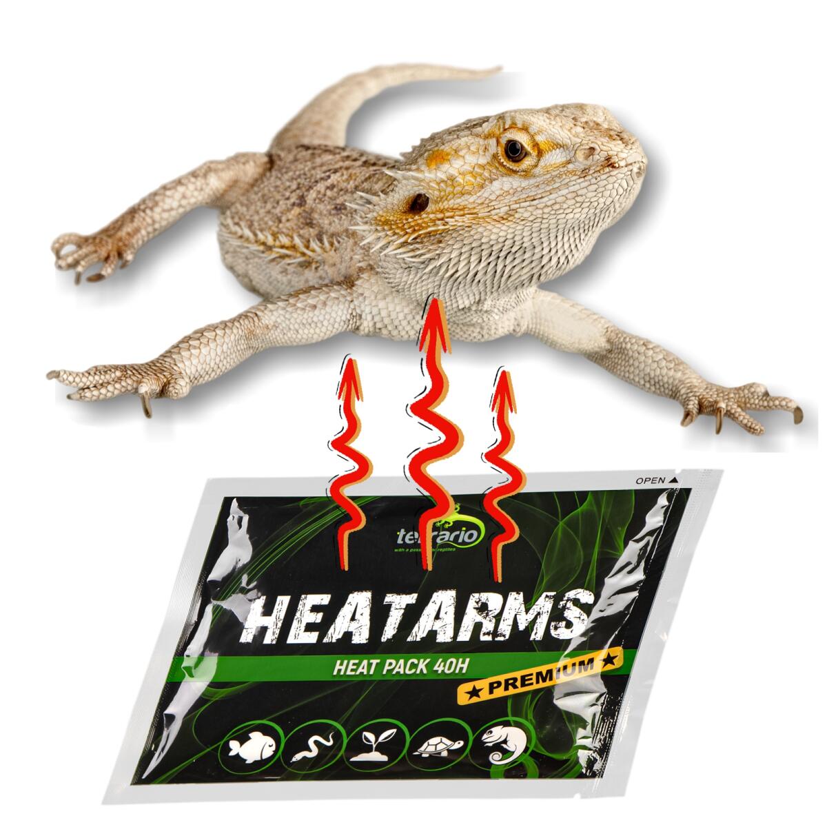 Грілка для рук і транспортування тварин Terrario Heatarms Heat Pack 40H