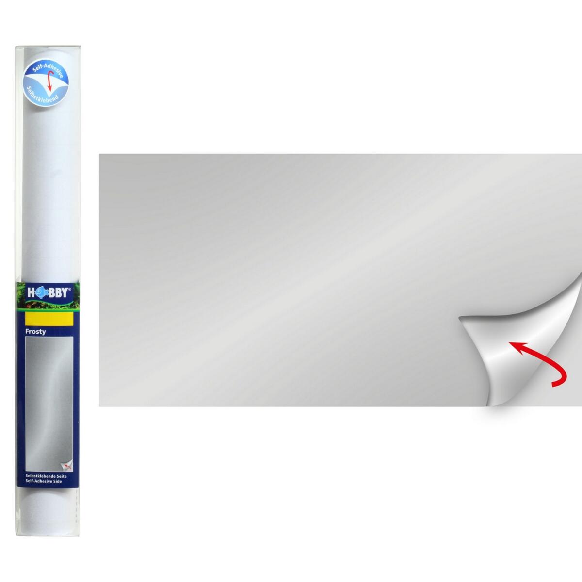 Задний самоклеющийся фон, матовое стекло Hobby Frosty 60x30см (31200)