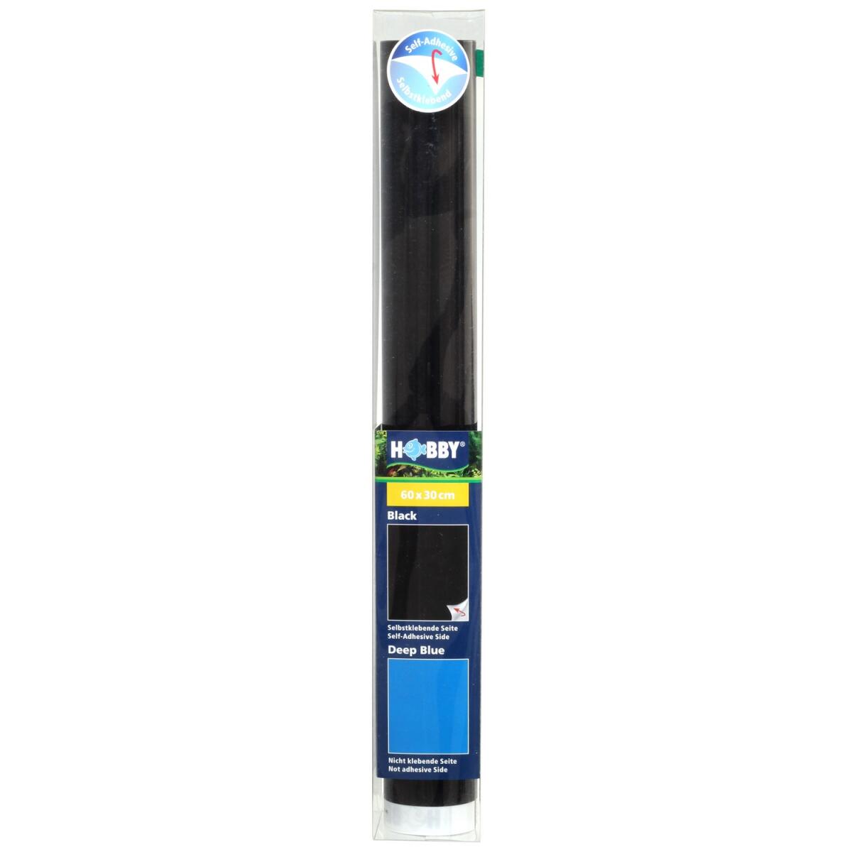 Задній фон самоклеючий Hobby Black*/Deep Blue 60x30см (31206)
