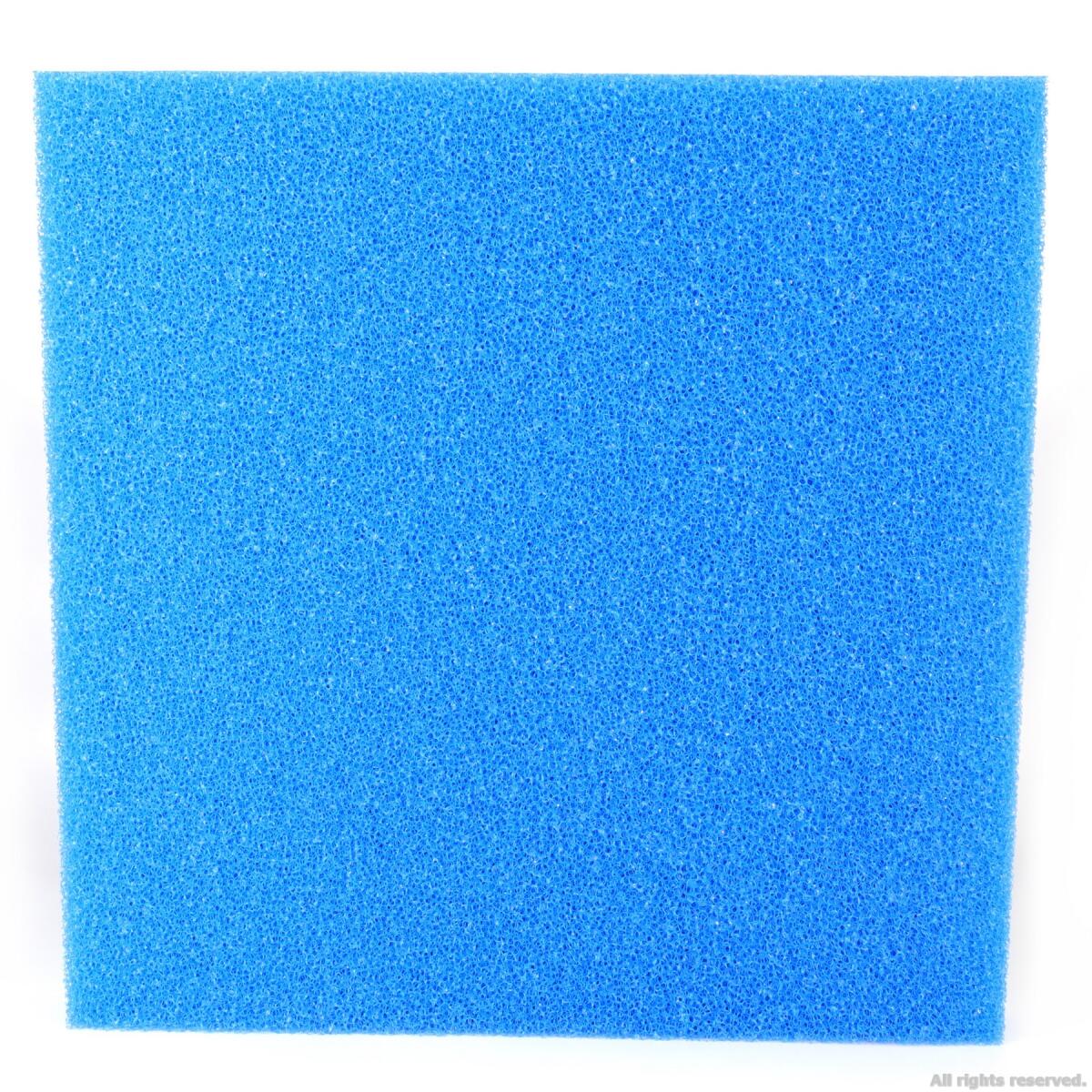 Фільтруюча губка грубої очистки Hobby Filter sponge blue ​50x50x10см ppi 10 (20485)