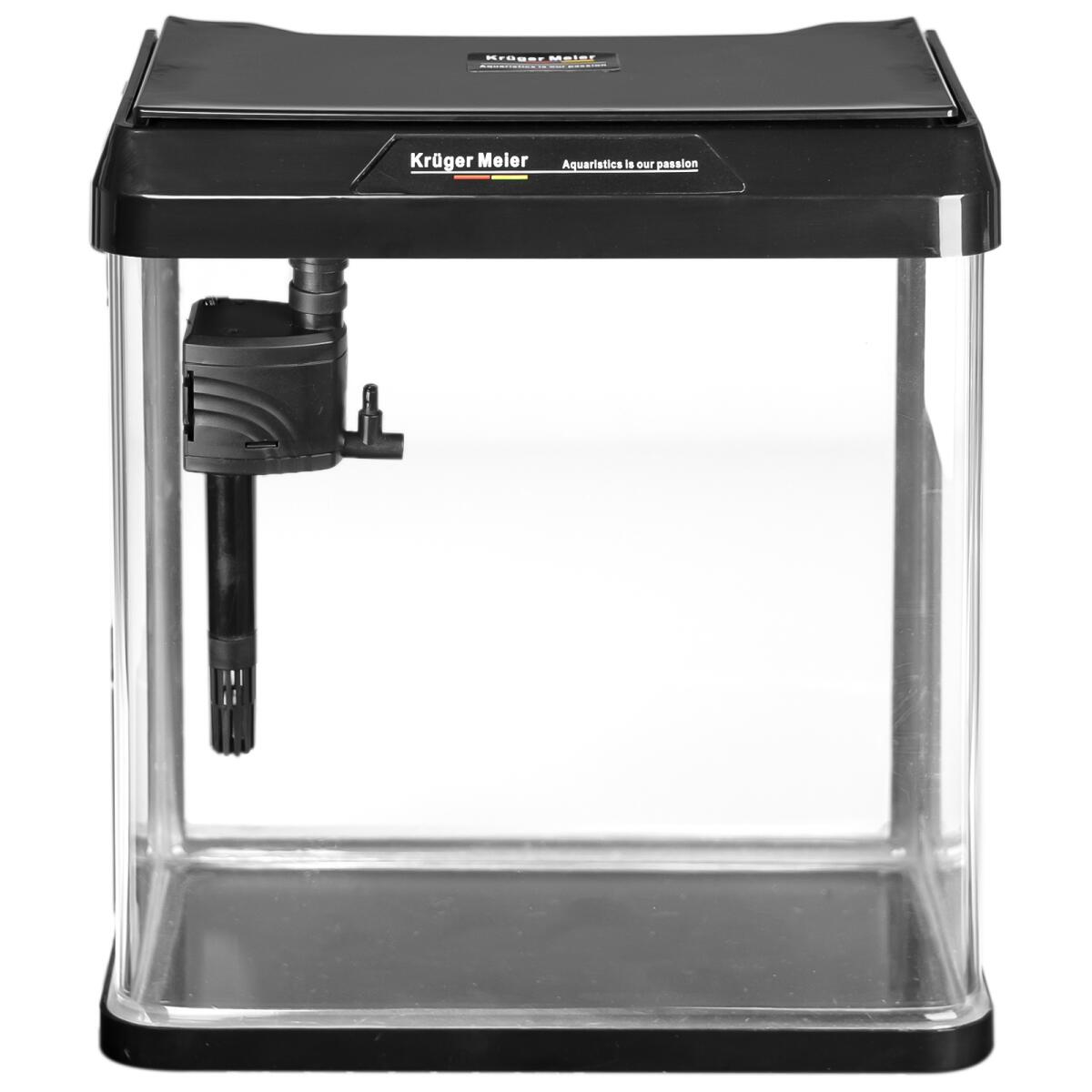 Акваріум Kruger Meier Como Aquarium 7л чорний 23x15,5x25см (R230KMB) 