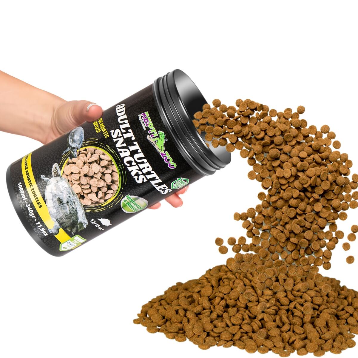 Корм для водних черепах Repti-Zoo Adult Turtle Snacks 1000мл.
