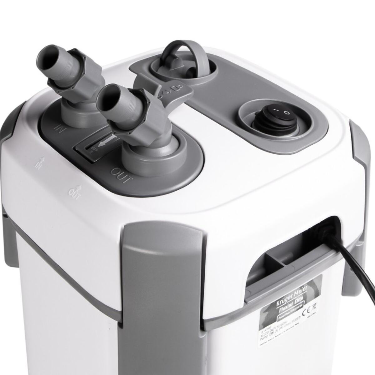 Зовнішній фільтр Kruger Meier Fluxion Elite 1200 UVC PRO для акваріумів 100-250 літрів