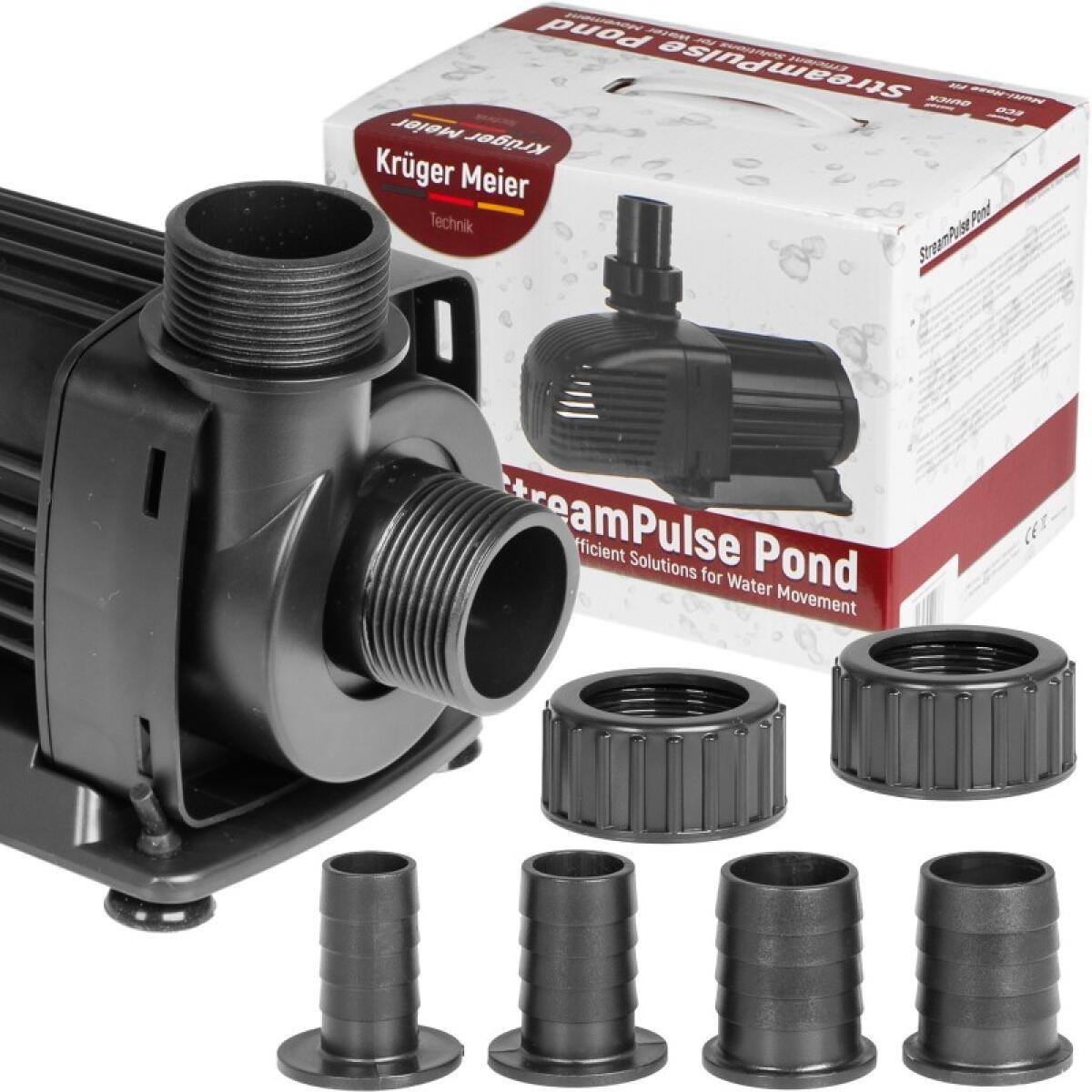 Енергоефективний насос для ставка Kruger Meier StreamPulse Pond 13000 л/год із захистом