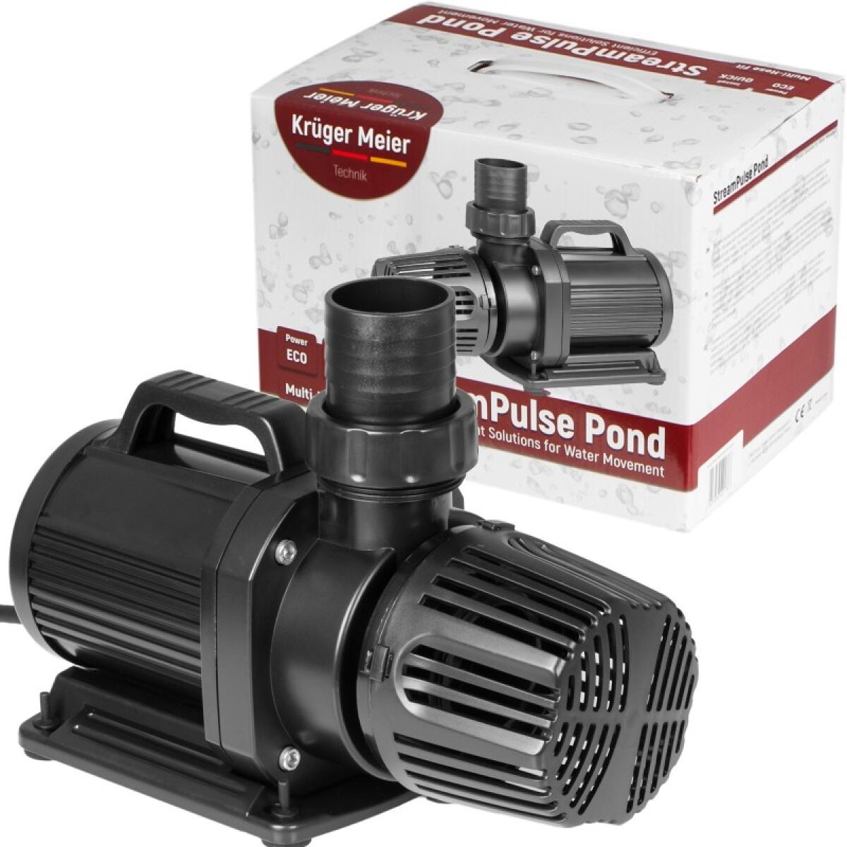 Енергоефективний насос для ставка Kruger Meier StreamPulse Pond 20000 л/год із захистом