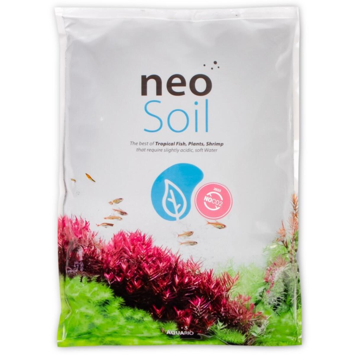Грунт активний для акваріуму Neo Soil Plant No CO2 8л. - без потреби у CO₂