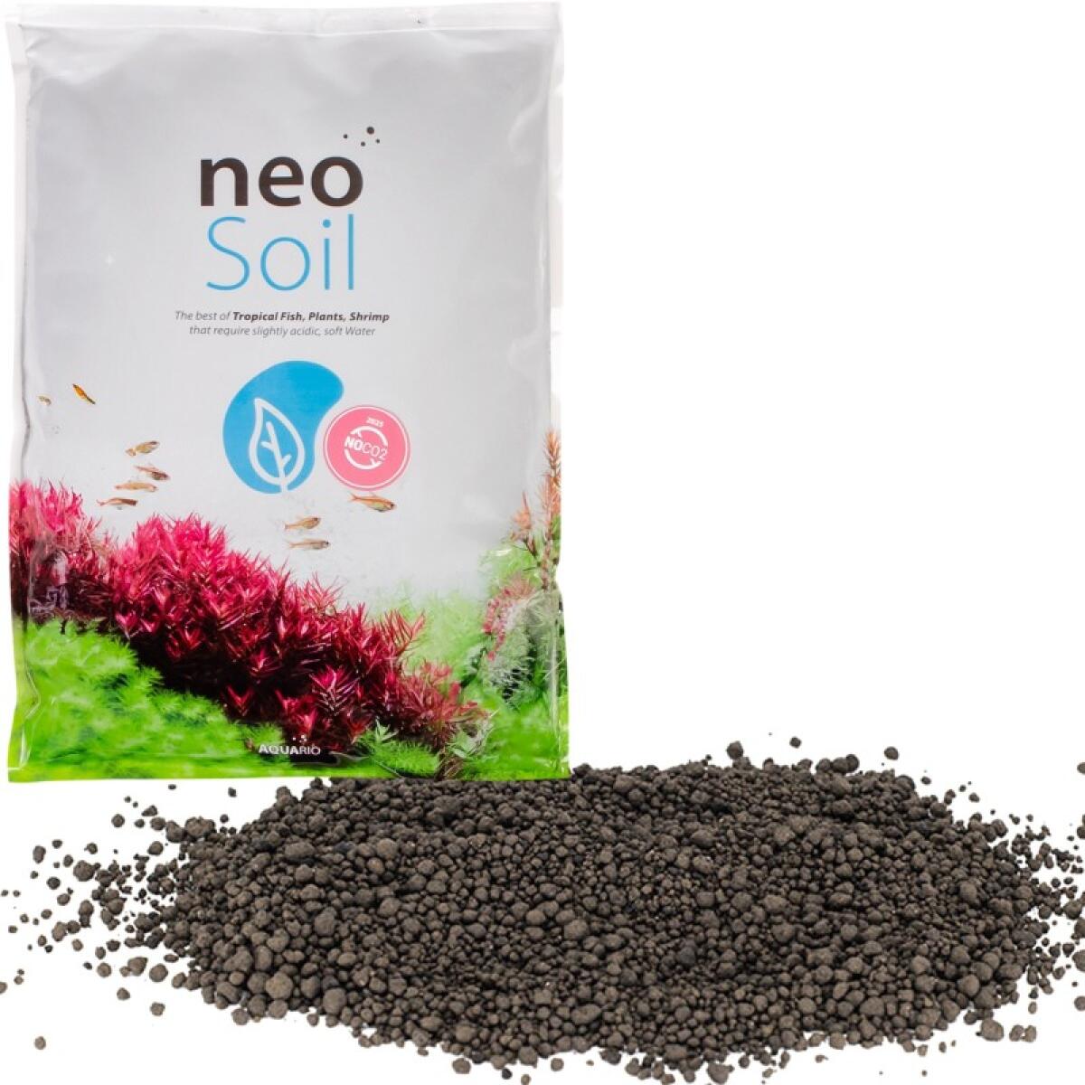 Грунт активный для аквариума Neo Soil Plant No CO2 8л. - без потребности в CO₂