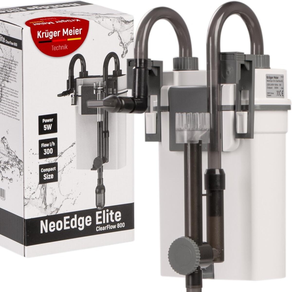 Зовнішній фільтр Kruger Meier NeoEdge Elite 800 зі скіммером для акваріумів 40–80 л
