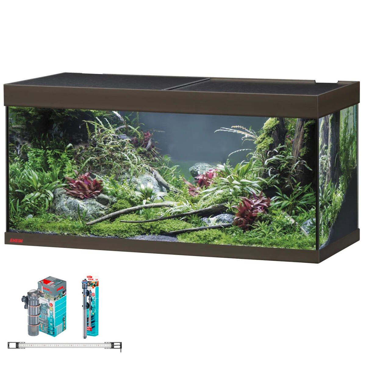 Акваріум Eheim vivaline LED 180 1x17W (LED) bronze без тумби (0613052)