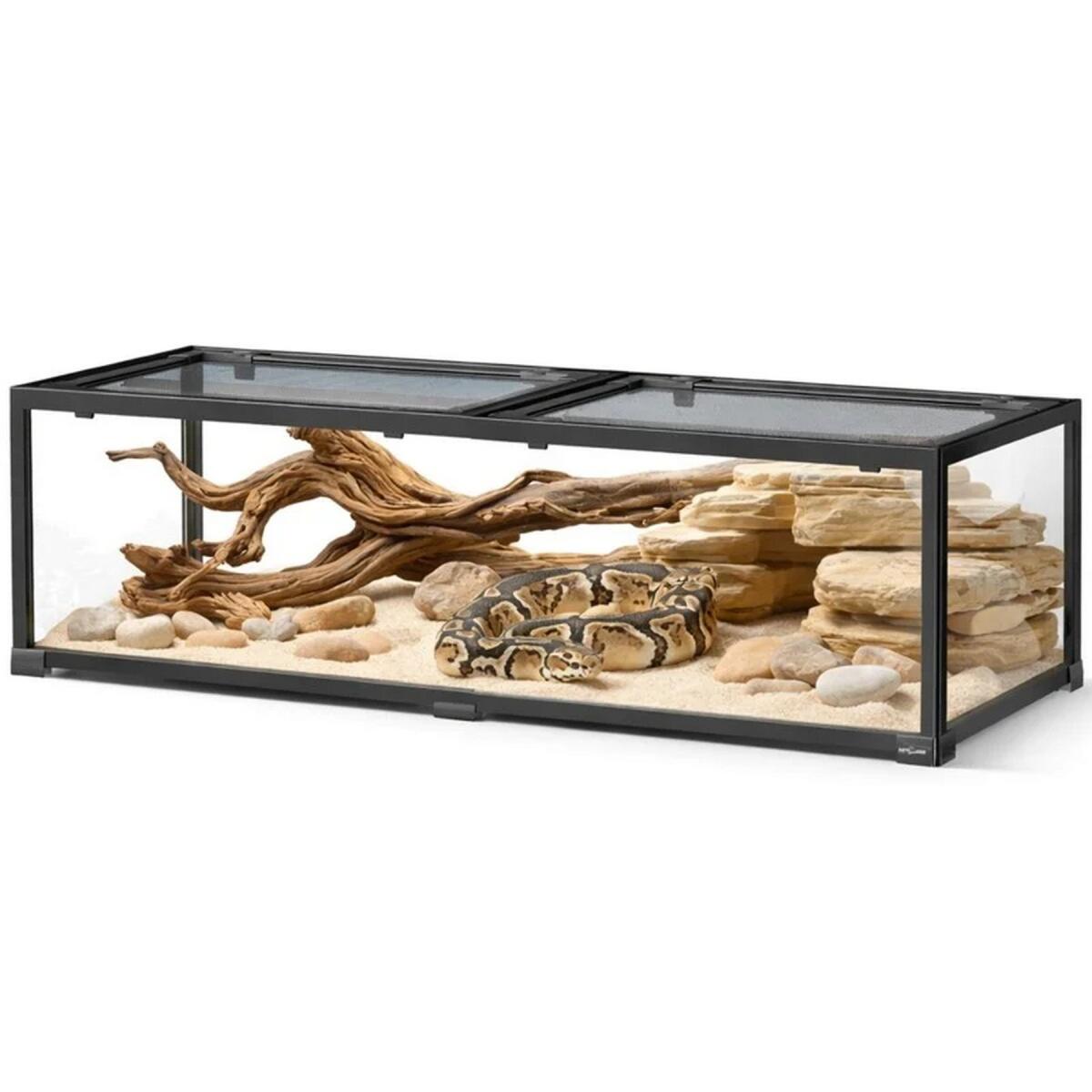 Тераріум Repti-Zoo Super Vision 360 120x45x30 см (RKE1204530) - скляний тераріум для рептилій та амфібій