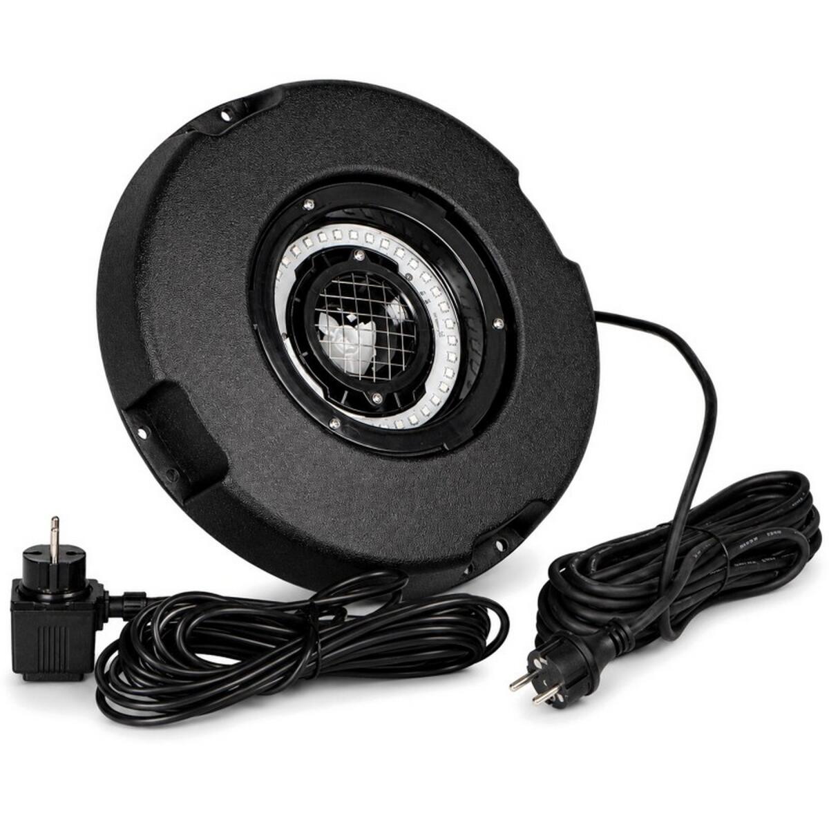 Фонтан, аератор для ставка Kruger Meier PondSplash Elite LED 40000 з LED-підсвіткою 40000 л/год