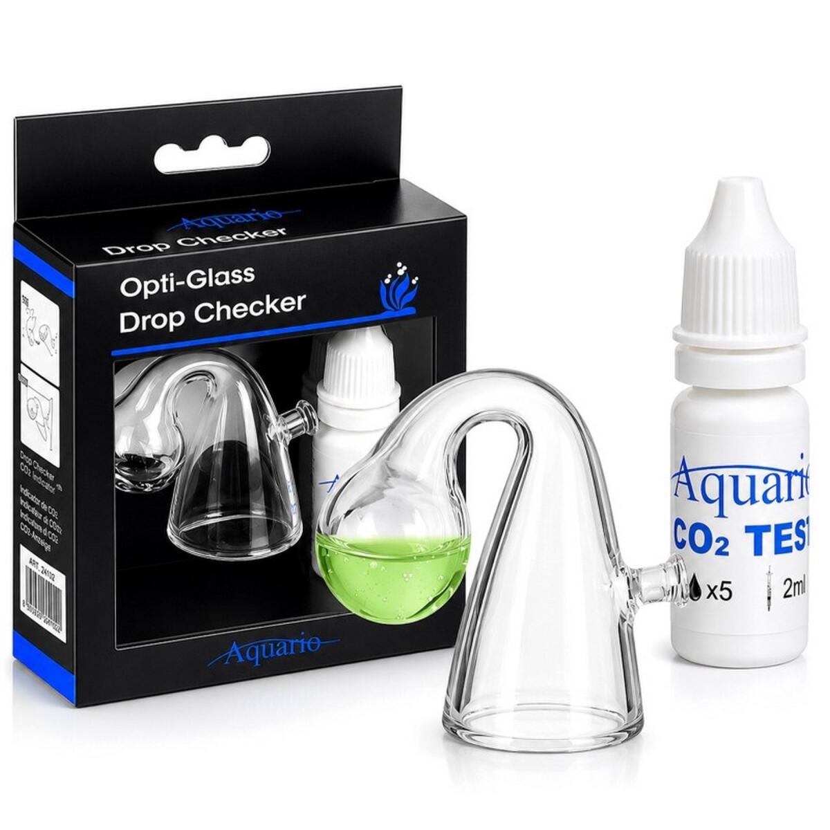 Стеклянный индикатор CO2, дропчекер Aquario Drop Checker